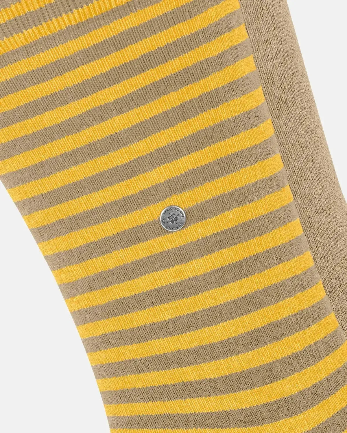 BURLINGTON SOCKS-BURLINGTON EVERYDAY STRIPE 2-PACK SOCKS SESAME-NORTHERN THREADS DESIGNER MENSWEAR