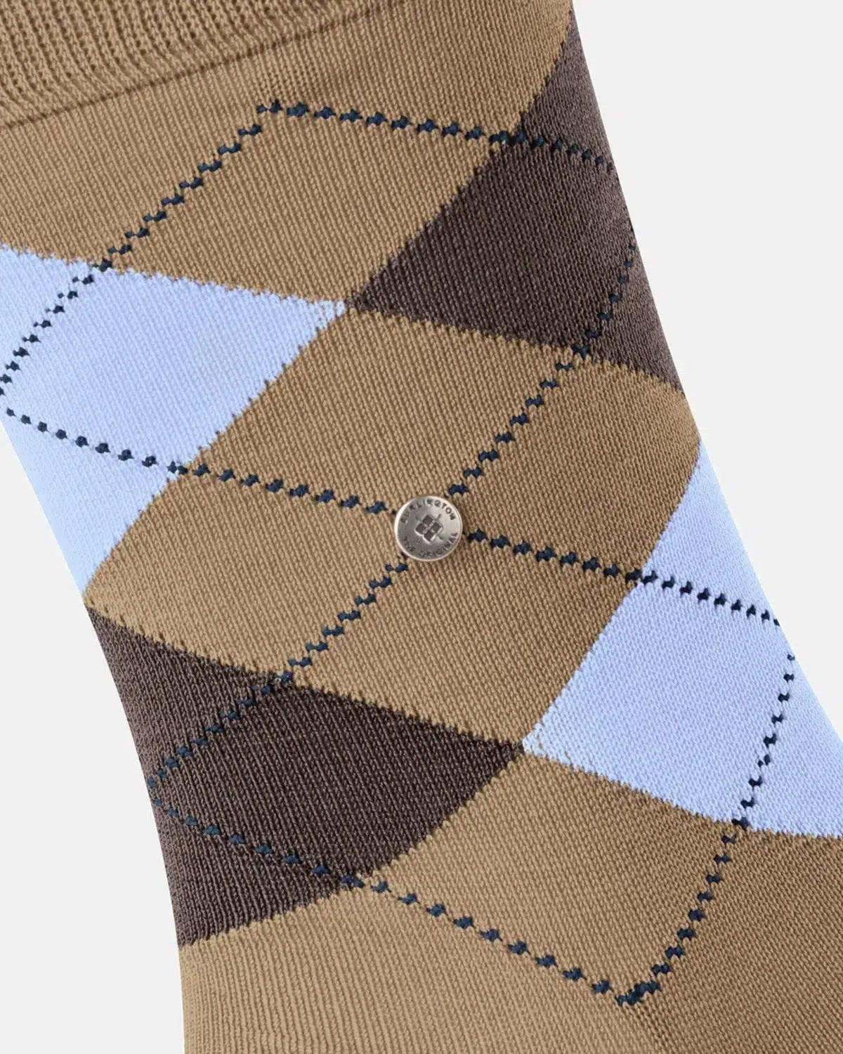 BURLINGTON SOCKS-BURLINGTON MANCHESTER SOCKS BEIGE-NORTHERN THREADS DESIGNER MENSWEAR