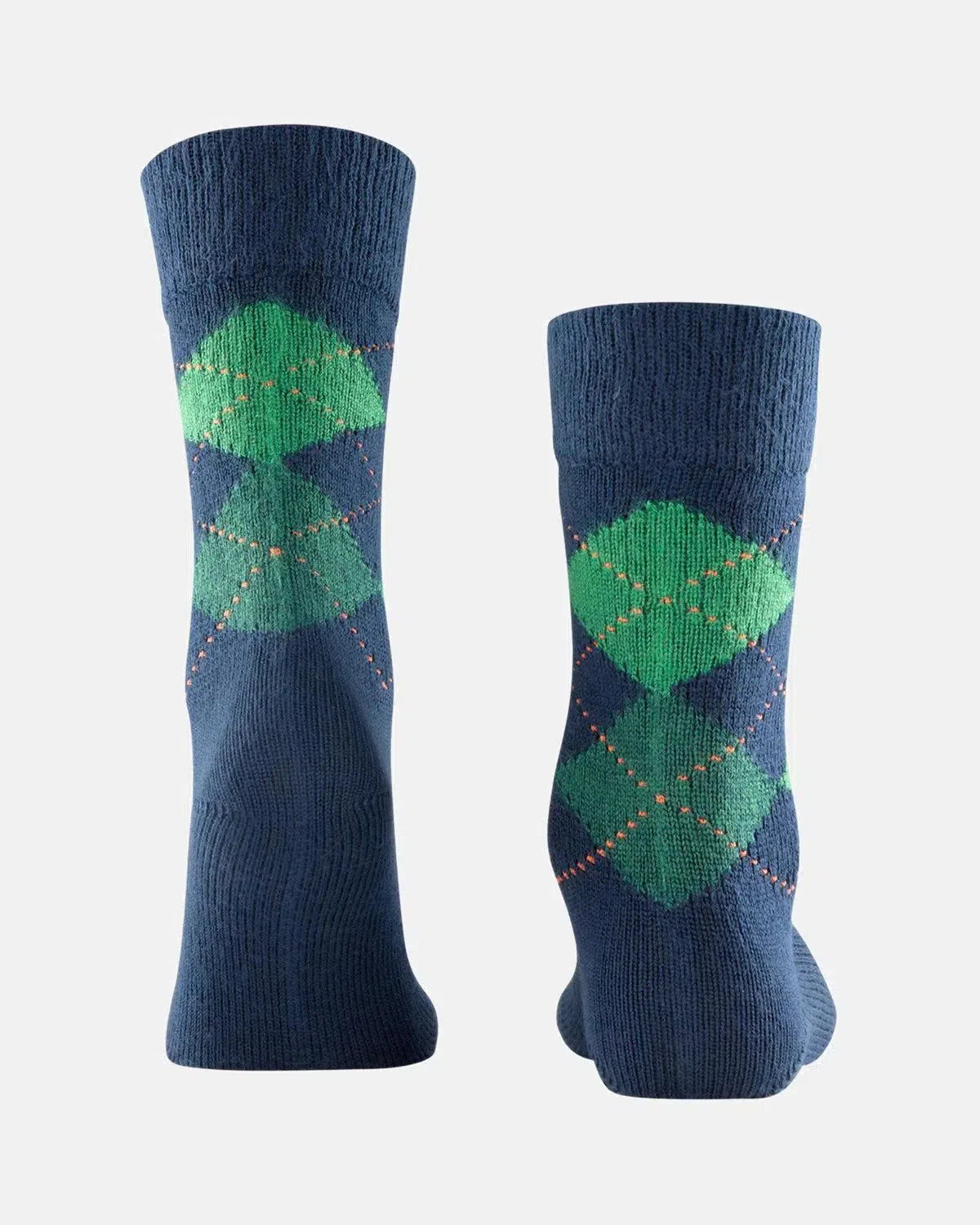 BURLINGTON SOCKS-BURLINGTON PRESTON SOCKS NAVY-NORTHERN THREADS DESIGNER MENSWEAR