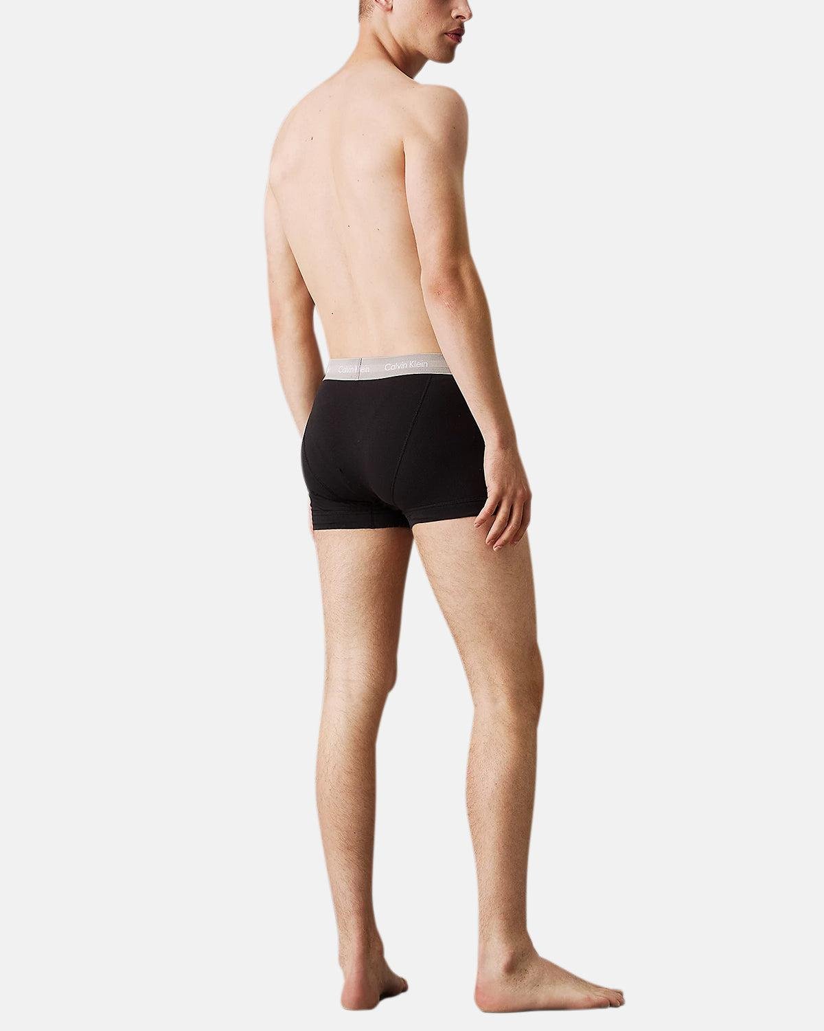 CALVIN KLEIN 3 - PACK TRUNKS BLACK B - ROCK RIDGE - northern threads