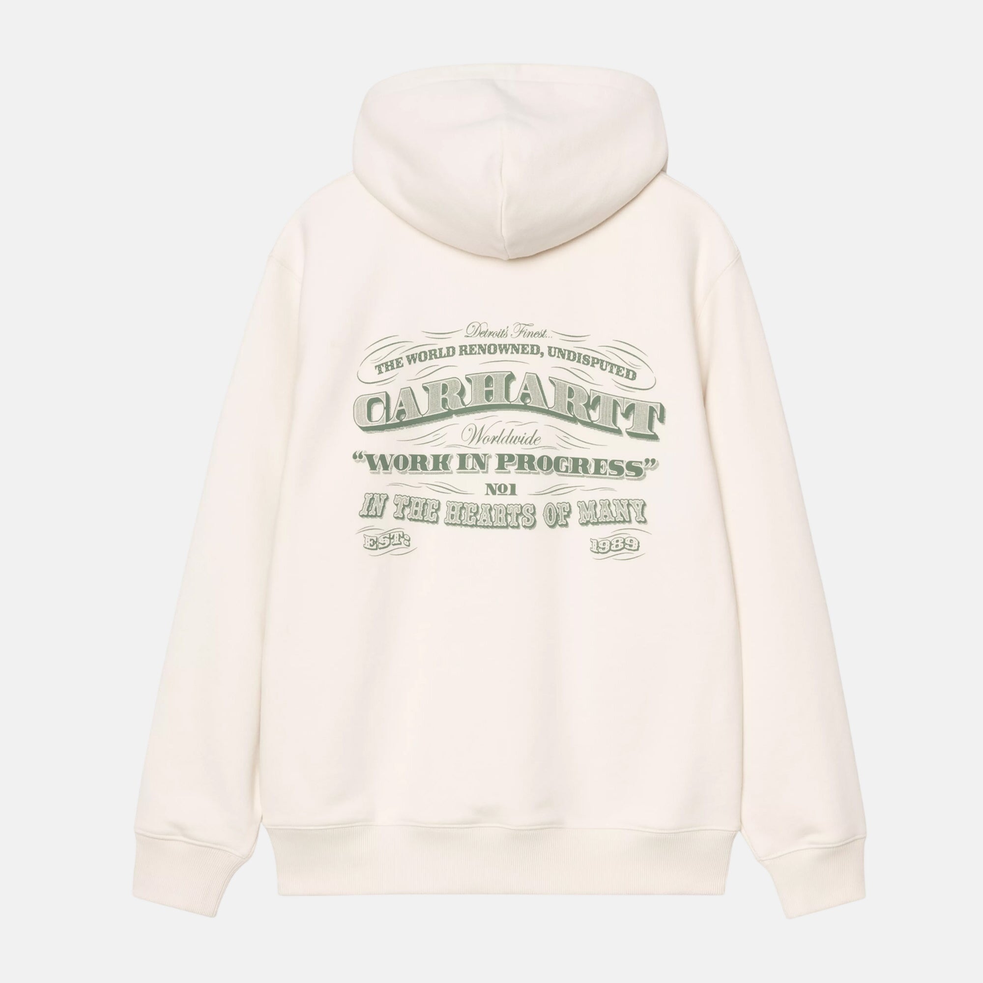 Carhartt WIP 3 One 3 Hoodie Salt - SPR1003-M - northern threads uk