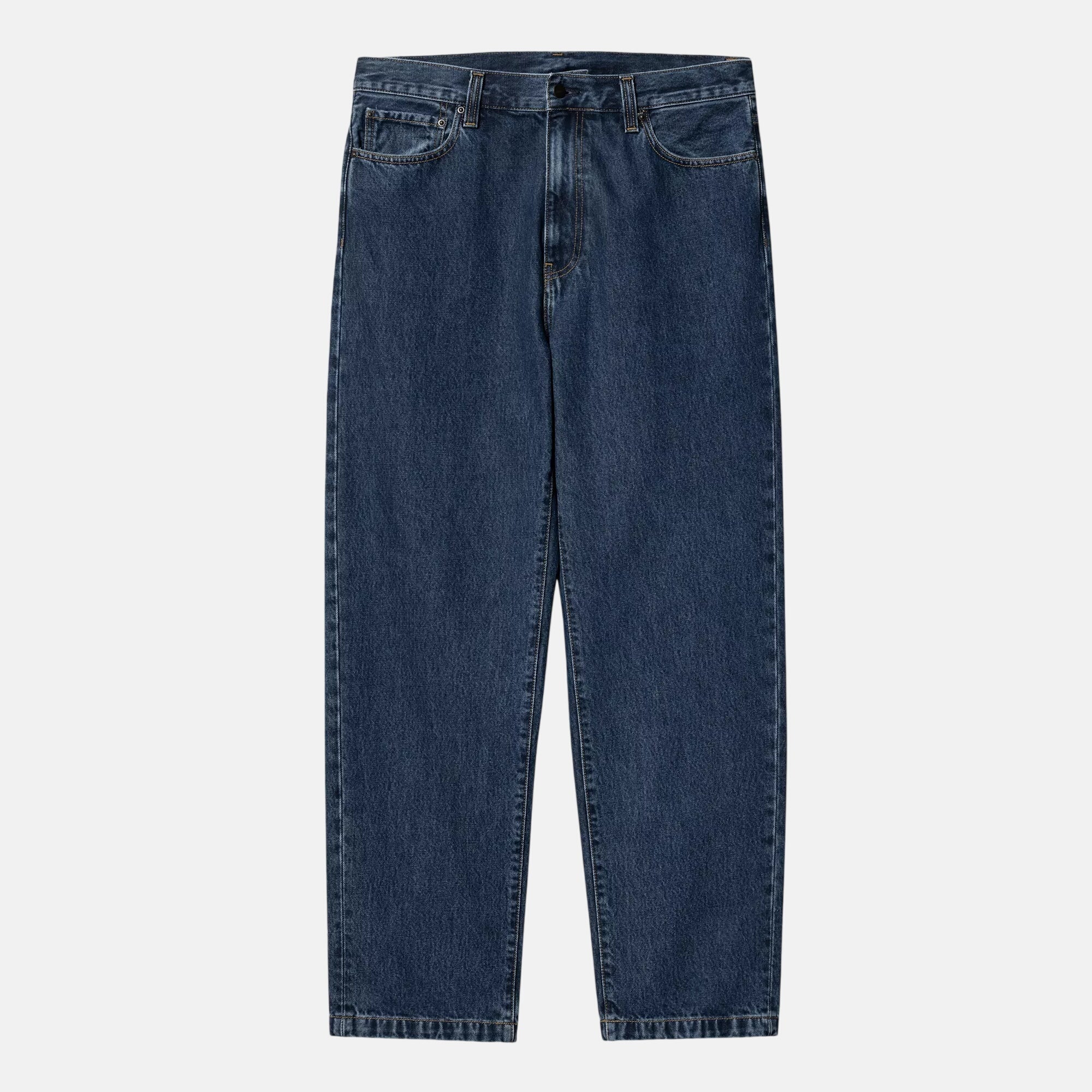 Carhartt WIP Aaron Pant Blue Stone Washed - SPR570-30 - northern threads uk