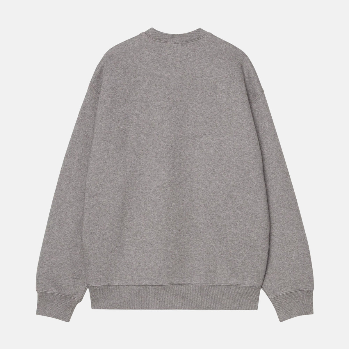 Carhartt WIP Big School Sweatshirt Dark Grey Heather | Northern Threads Designer Menswear
