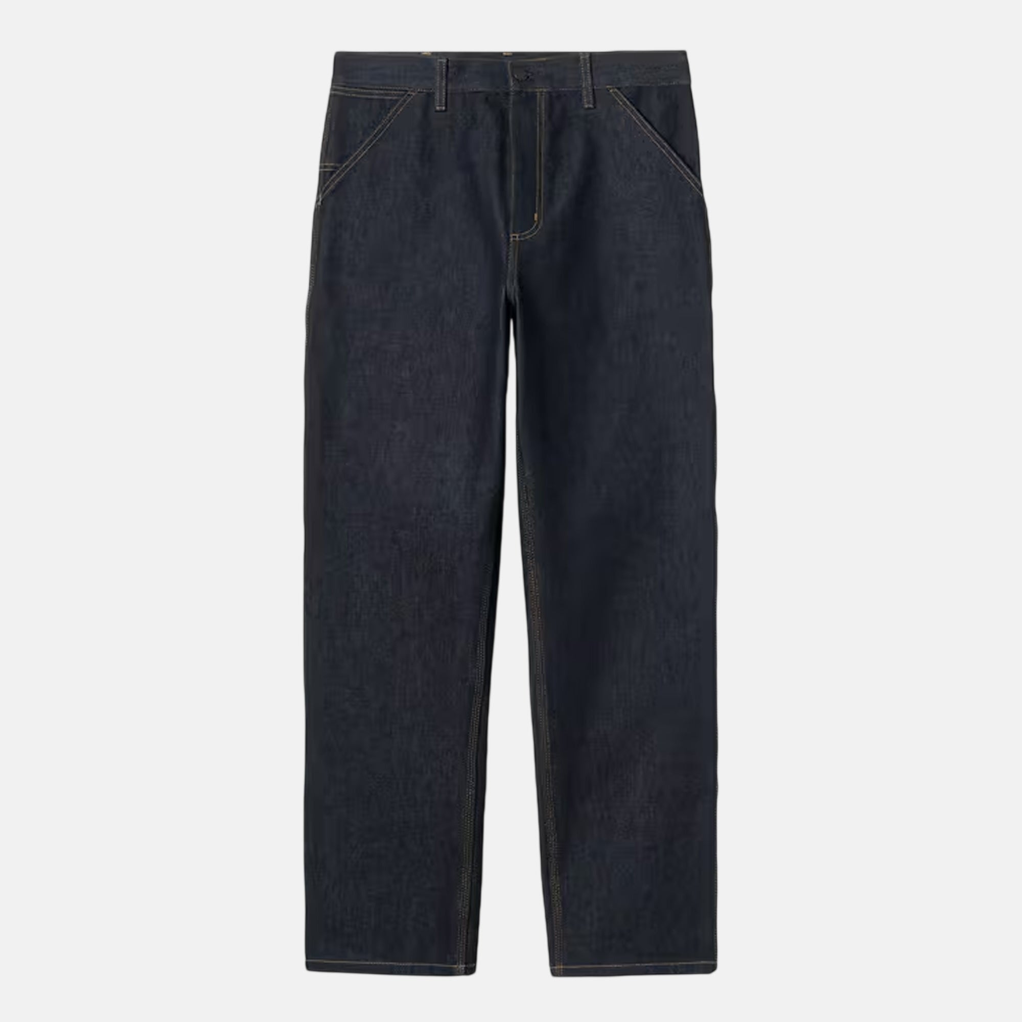 Carhartt WIP Denim Single Knee Pant Blue Rigid - SPR1117-30 - northern threads uk