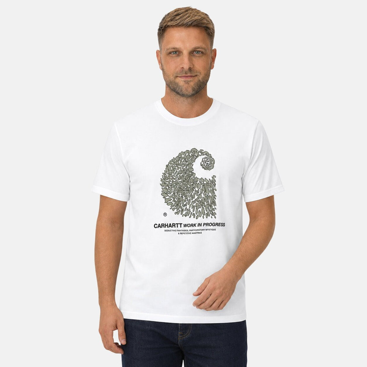 Carhartt WIP Entrance T-Shirt White | Northern Threads Designer Menswear