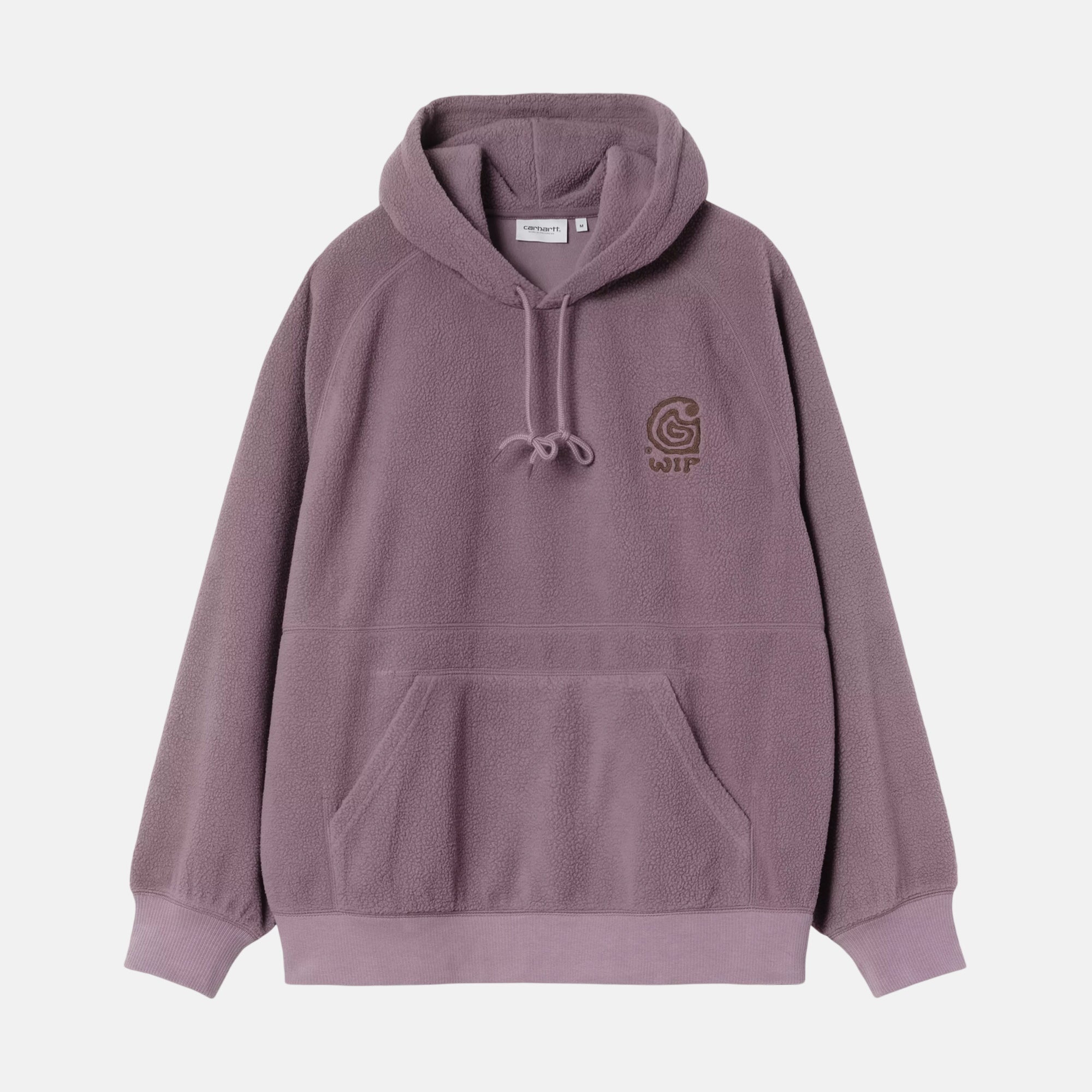Carhartt WIP Hooded Helix Sweatshirt Phlox Palisander - SPR830-M - northern threads uk