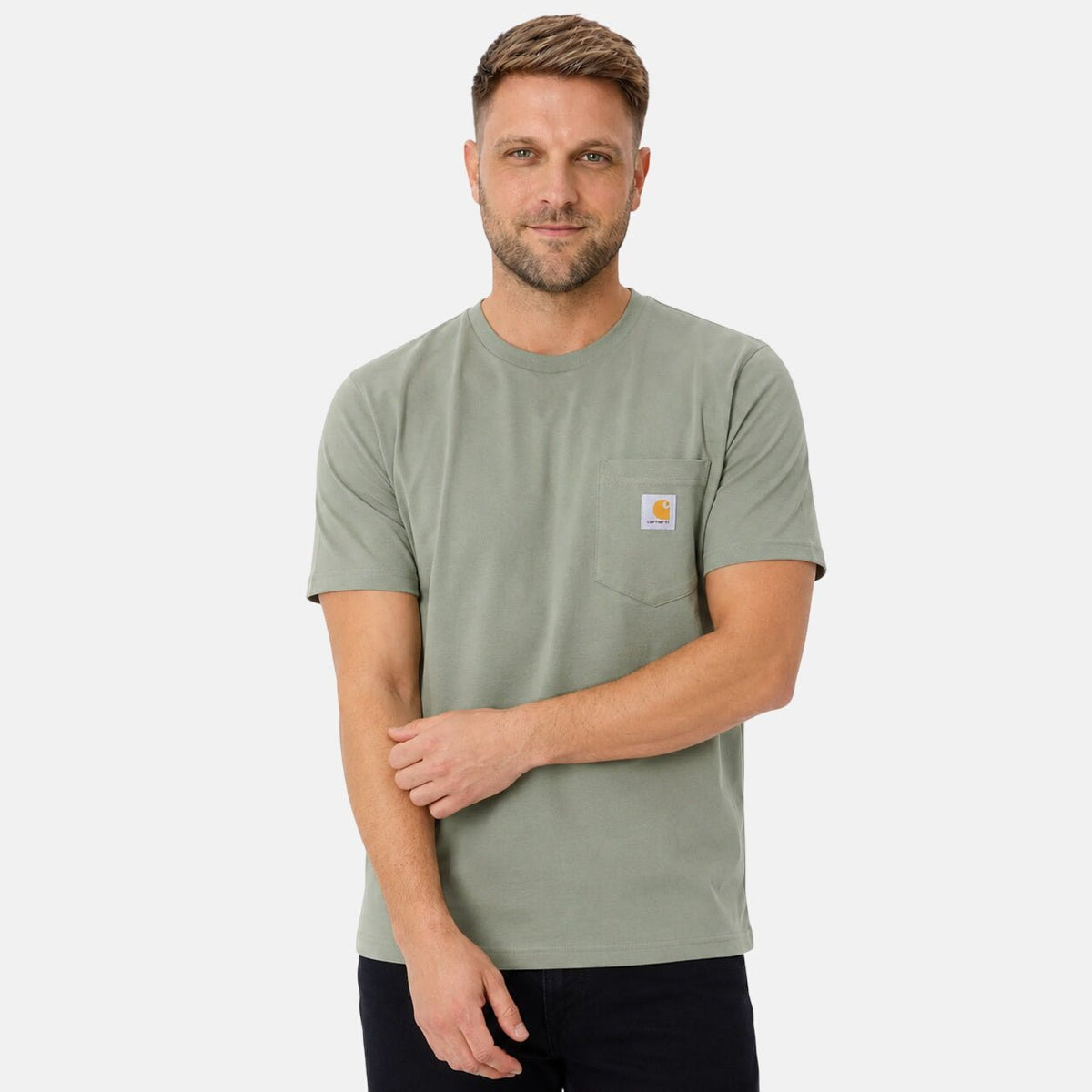 Carhartt WIP Pocket T-Shirt Shady Green | Northern Threads Designer Menswear