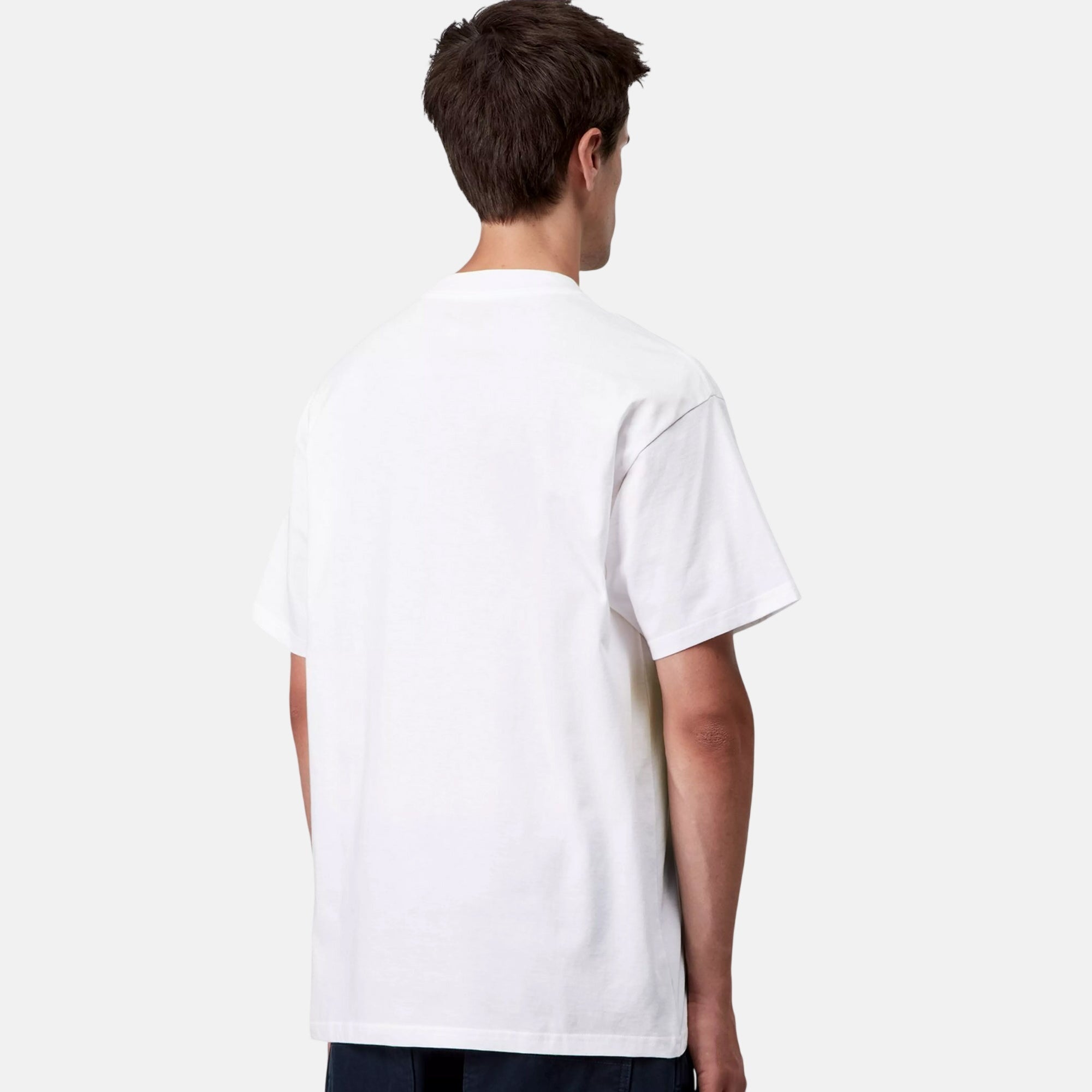 Carhartt WIP Rising Helix T-Shirt White - SPR693-M - northern threads uk