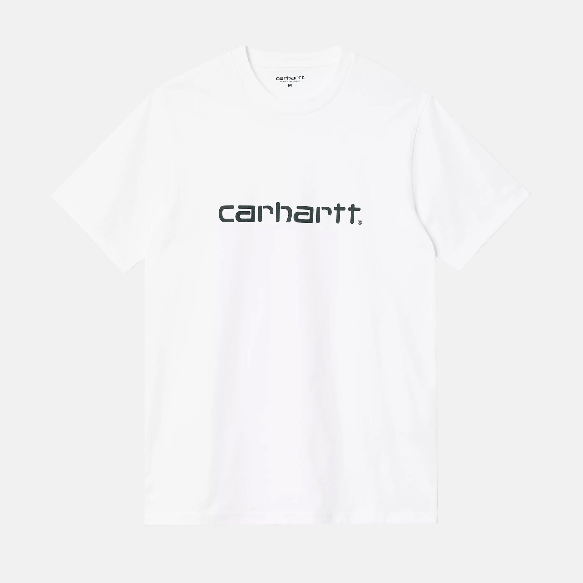 Carhartt WIP Script T-Shirt White Black - SPR088-S - northern threads uk