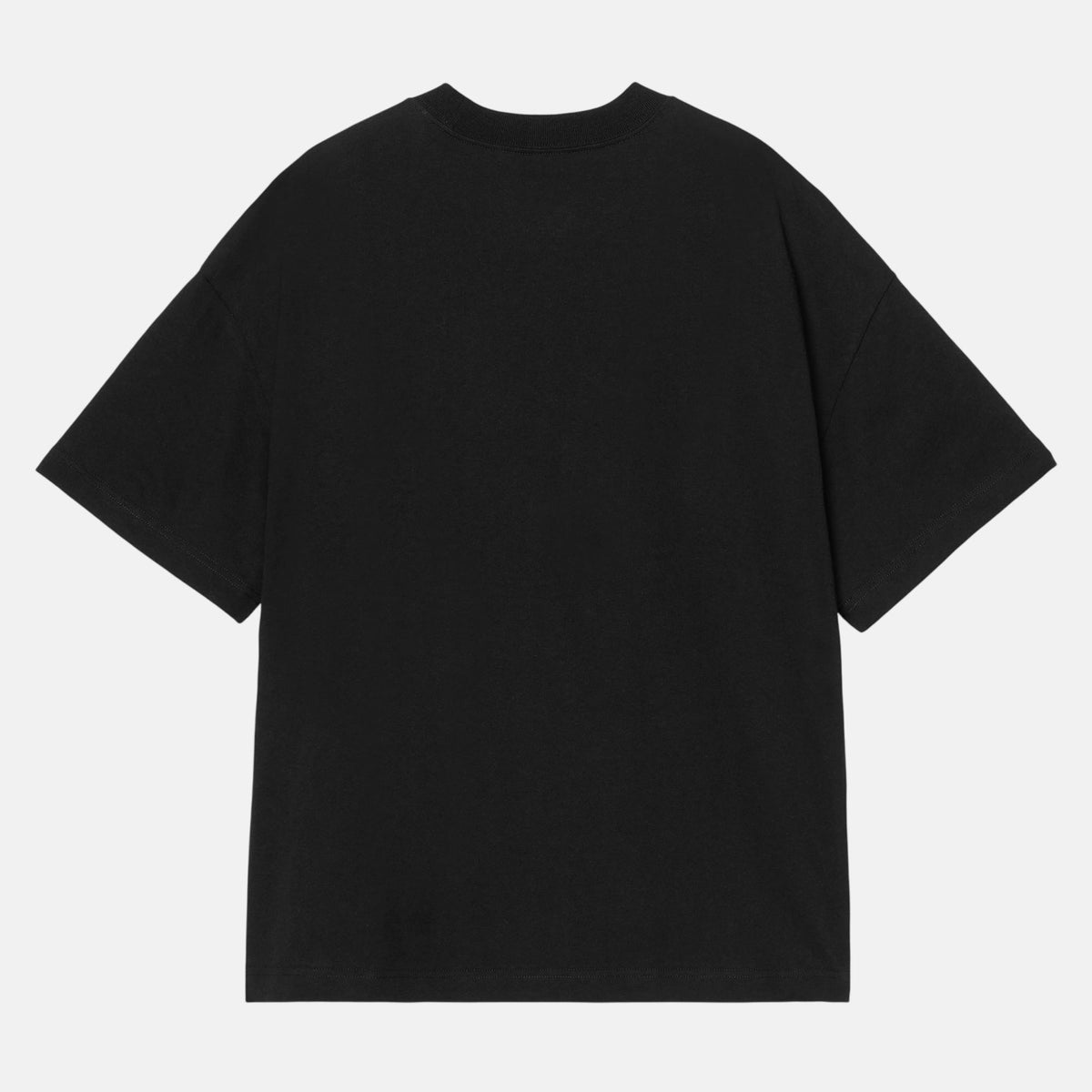 Carhartt WIP S/S Deconstructed Label T-Shirt Black | Northern Threads Designer Menswear