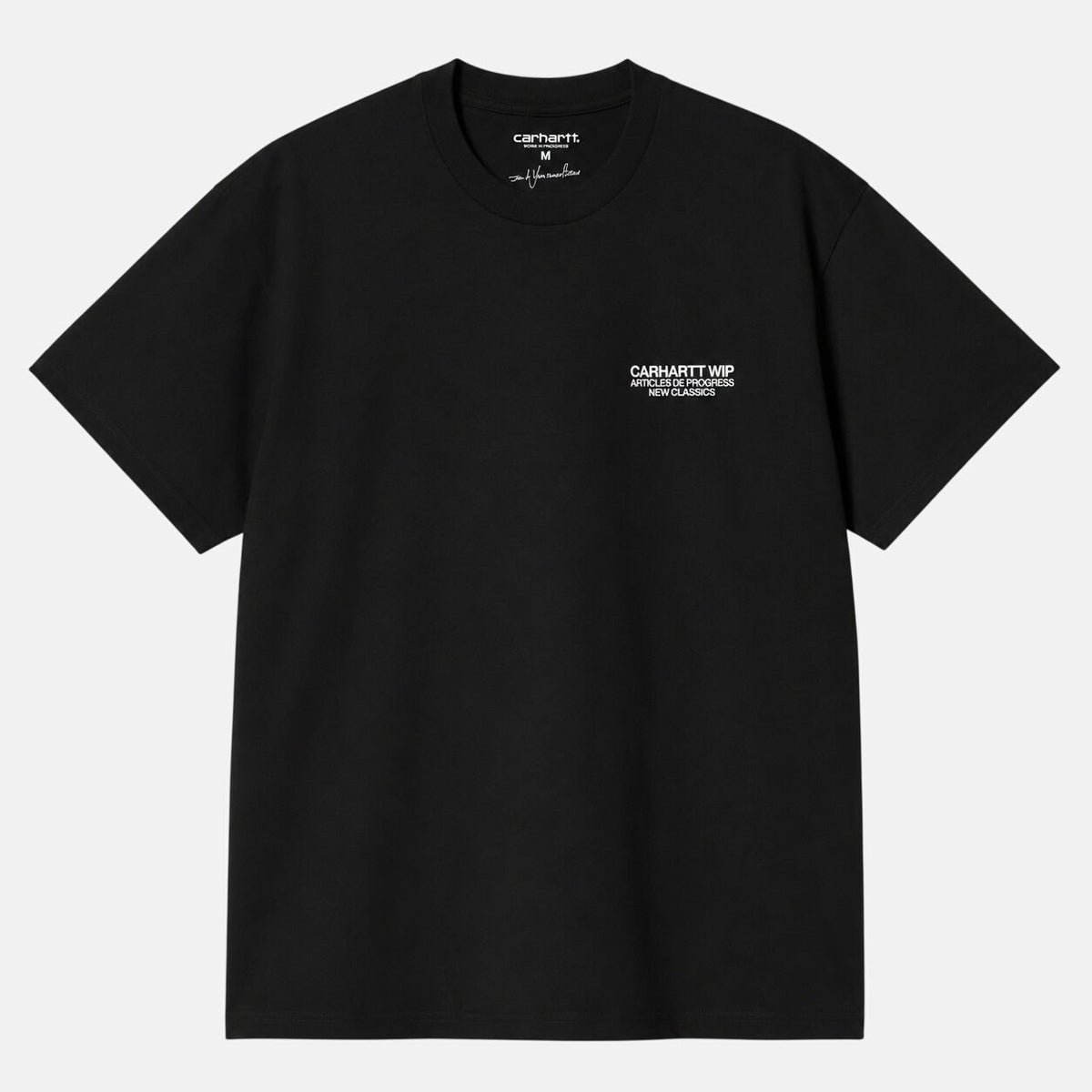 Carhartt WIP S/S Sean Hamilton 03 T-Shirt Black | Northern Threads Designer Menswear