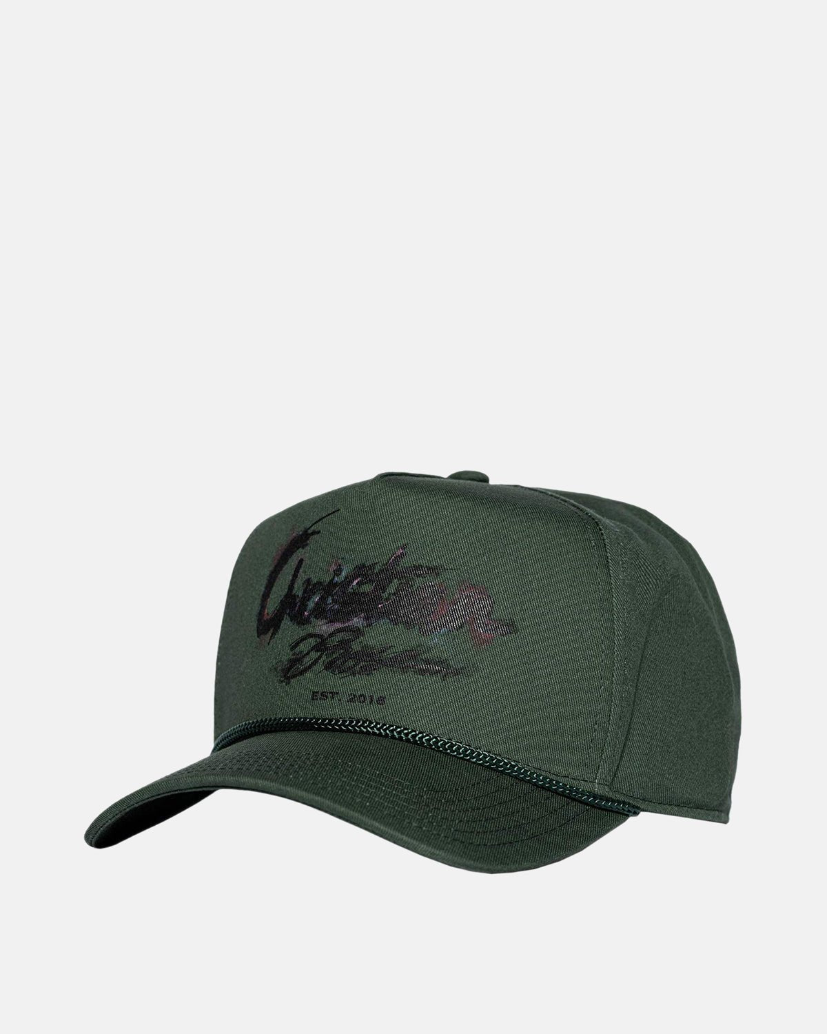 CHRISTIAN ROSE SIGNATURE SNAPBACK CAP GREEN - CHRISTIAN-ROSE-CR027-GN-OS - northern threads uk