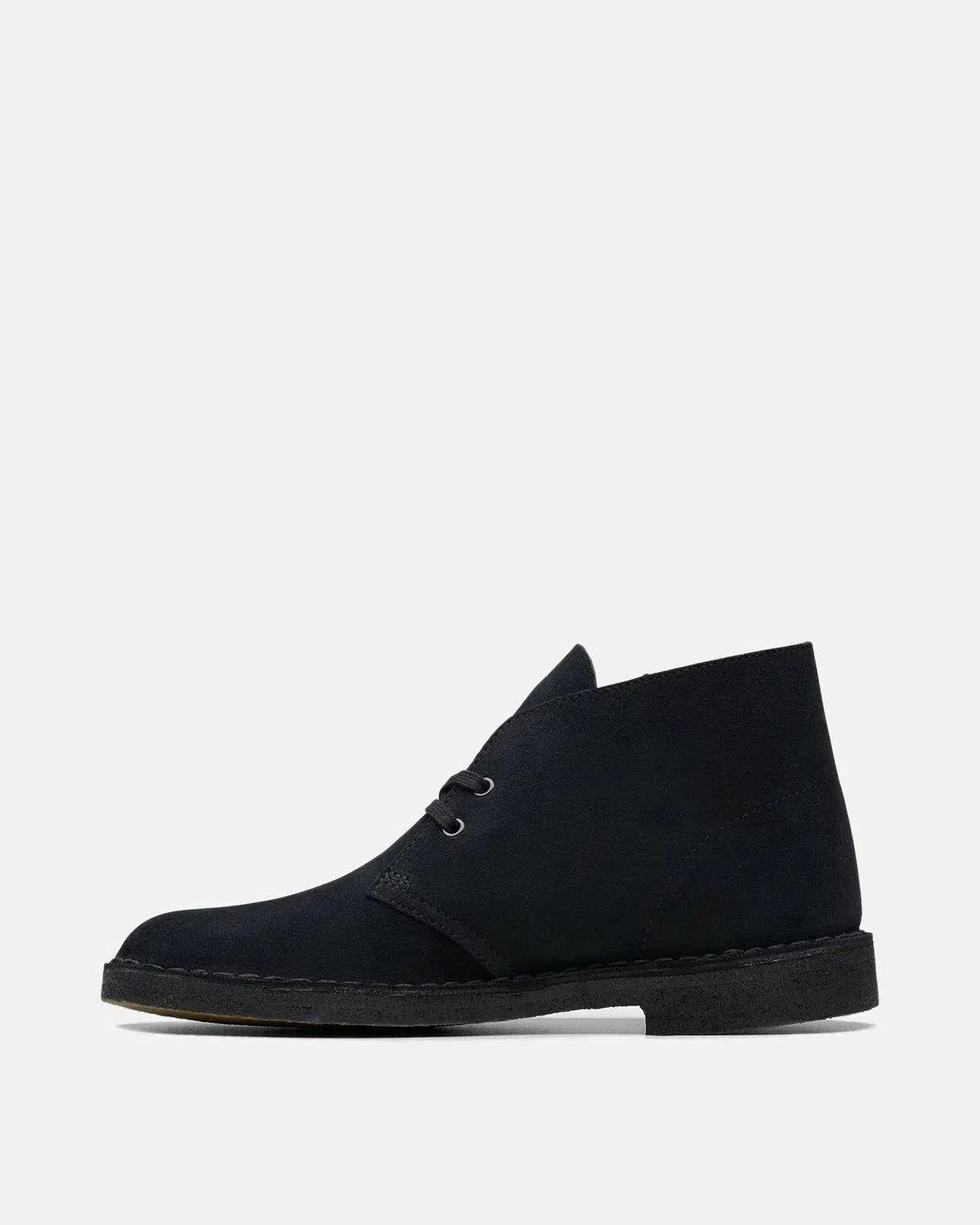 CLARKS ORIGINALS-CLARKS ORIGINALS DESERT BOOTS BLACK SUEDE-NORTHERN THREADS DESIGNER MENSWEAR