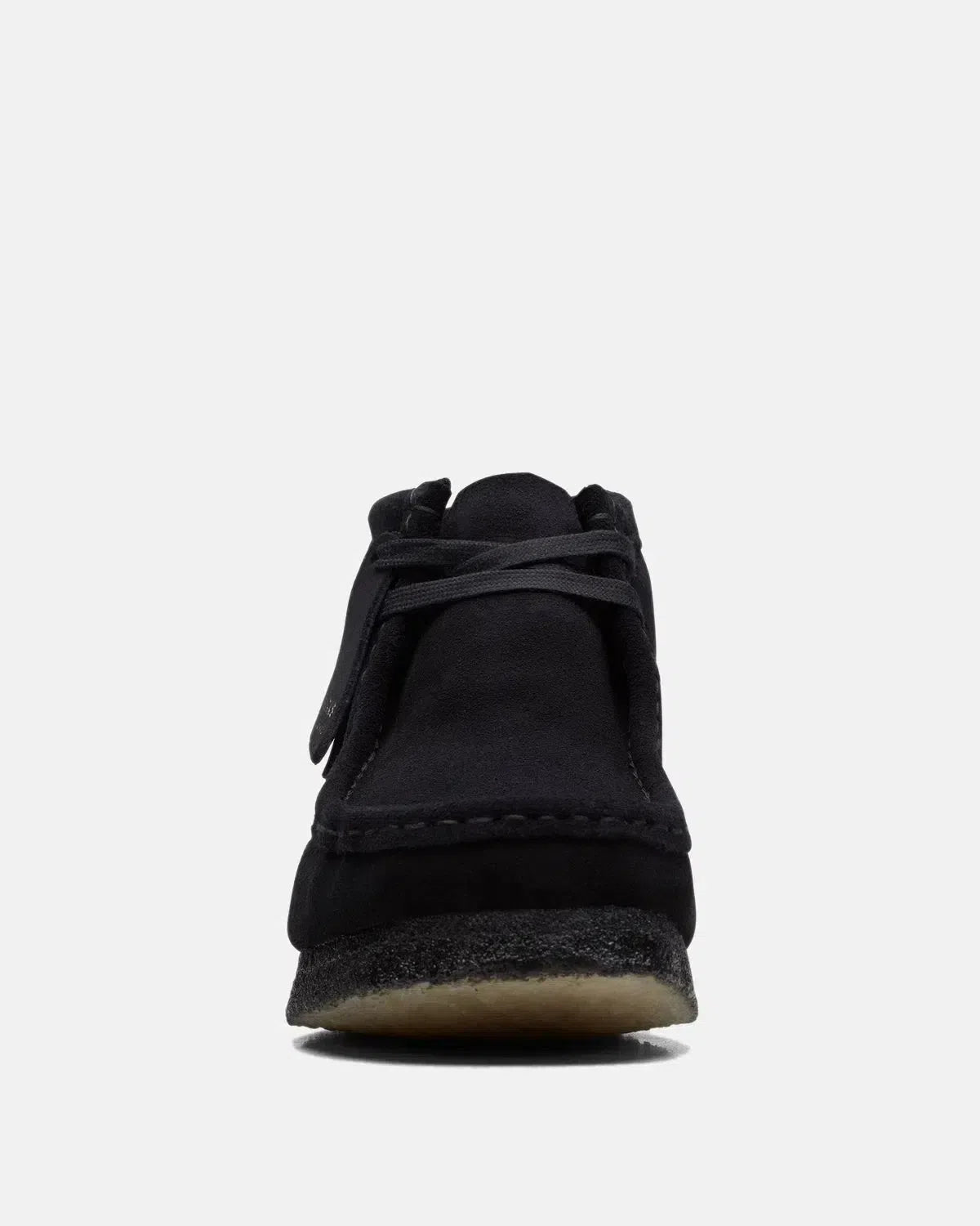 CLARKS ORIGINALS-CLARKS ORIGINALS WALLABEE BOOTS BLACK SUEDE-NORTHERN THREADS DESIGNER MENSWEAR