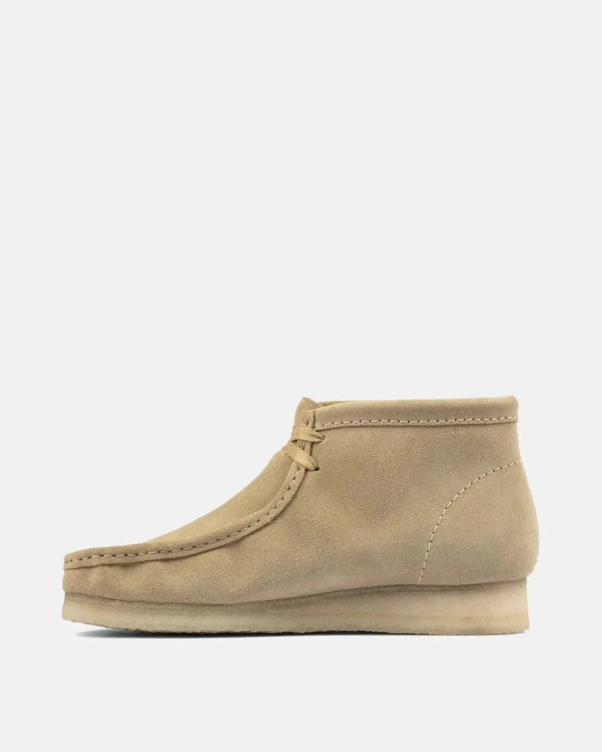 CLARKS ORIGINALS-CLARKS ORIGINALS WALLABEE BOOTS MAPLE SUEDE-NORTHERN THREADS DESIGNER MENSWEAR