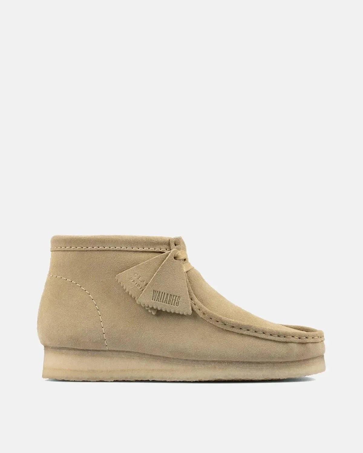 CLARKS ORIGINALS-CLARKS ORIGINALS WALLABEE BOOTS MAPLE SUEDE-NORTHERN THREADS DESIGNER MENSWEAR