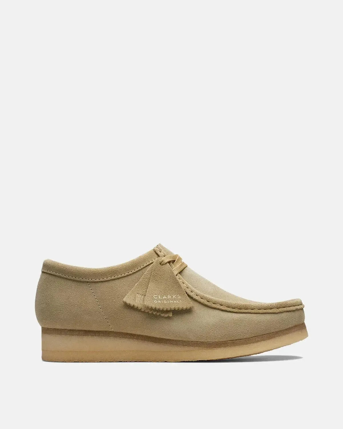 CLARKS ORIGINALS-CLARKS ORIGINALS WALLABEE SHOES MAPLE SUEDE-NORTHERN THREADS DESIGNER MENSWEAR