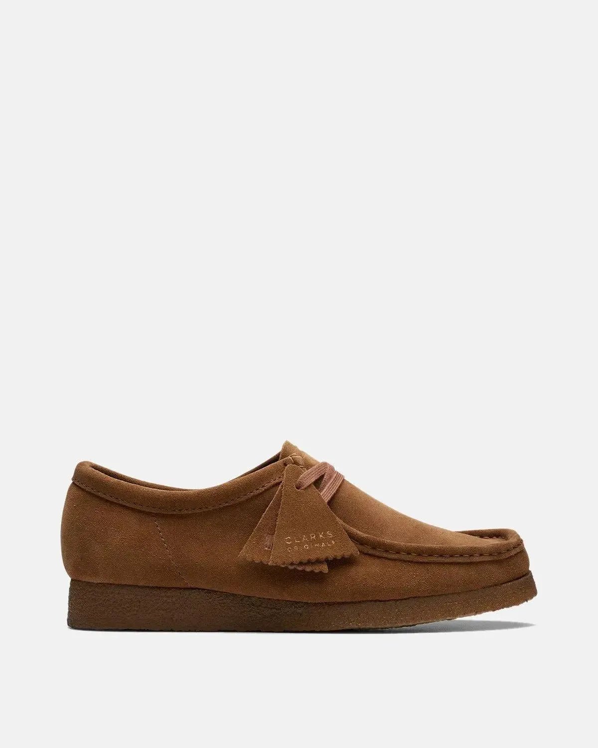 CLARKS ORIGINALS WALLABEE SHOES COLA SUEDE - CLARKS-26155518-7 - northern threads uk