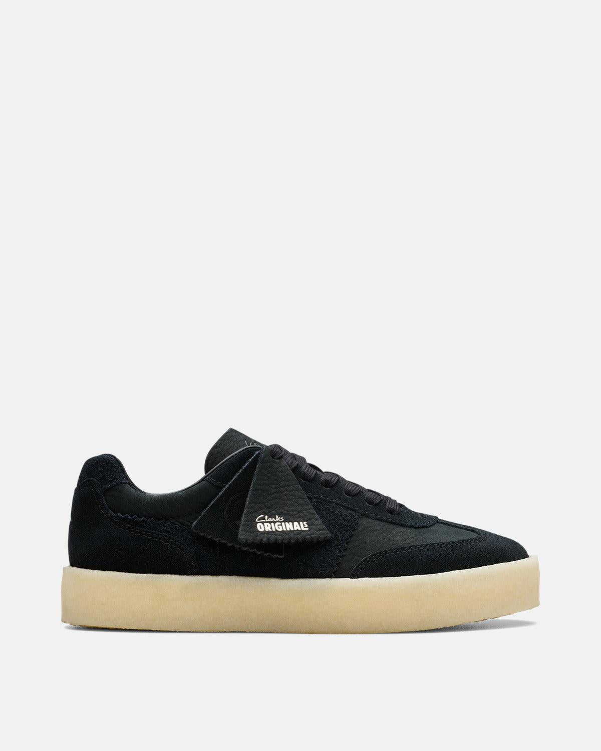 CLARKS ORIGINALS WOMENS TOR 80 TRAINERS BLACK COMBI - CLARKS-26178159-UK3 - northern threads uk