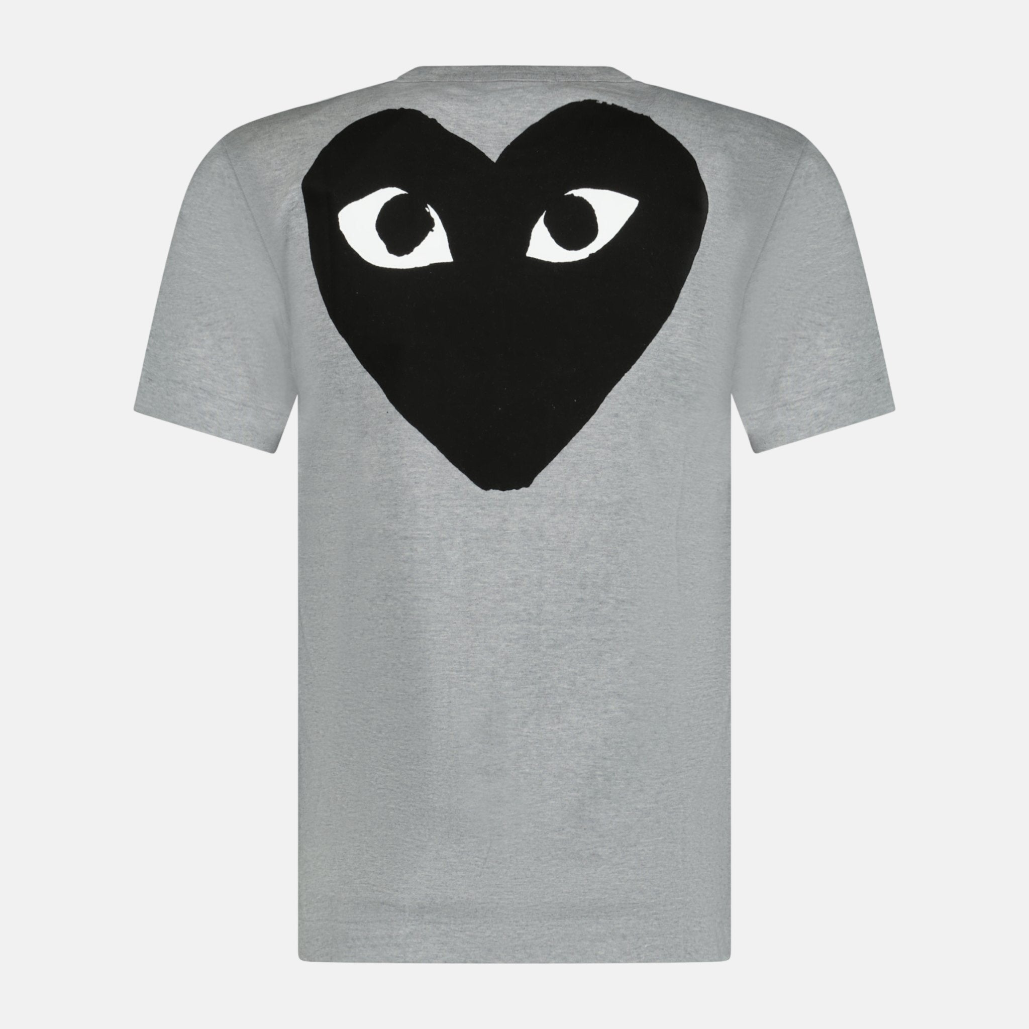 Comme des Garcons Play Logo T-Shirt Grey - A60 - northern threads uk