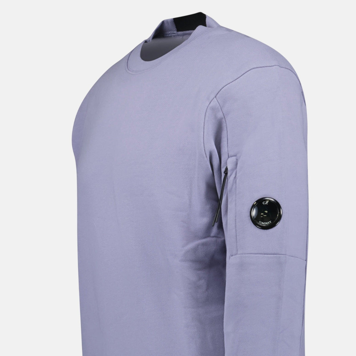 CP Company Arm Lens Diagonal Sweatshirt Lavender | Northern Threads Designer Menswear
