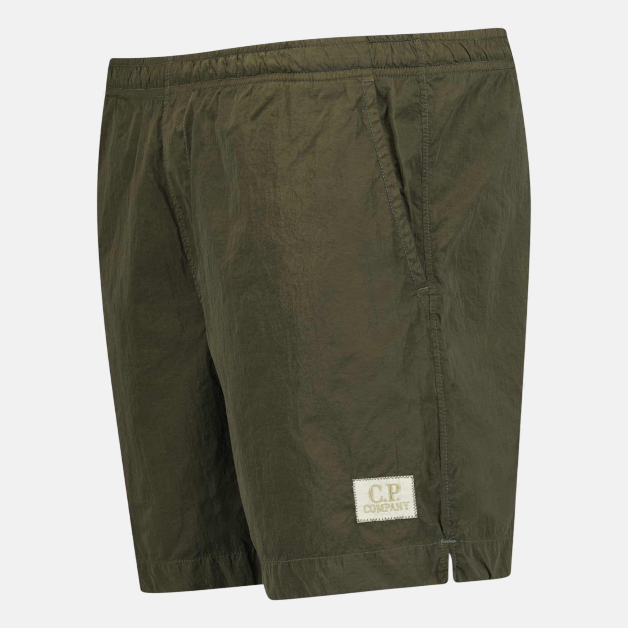 CP Company Chrome R Swim Shorts Khaki - northern threads