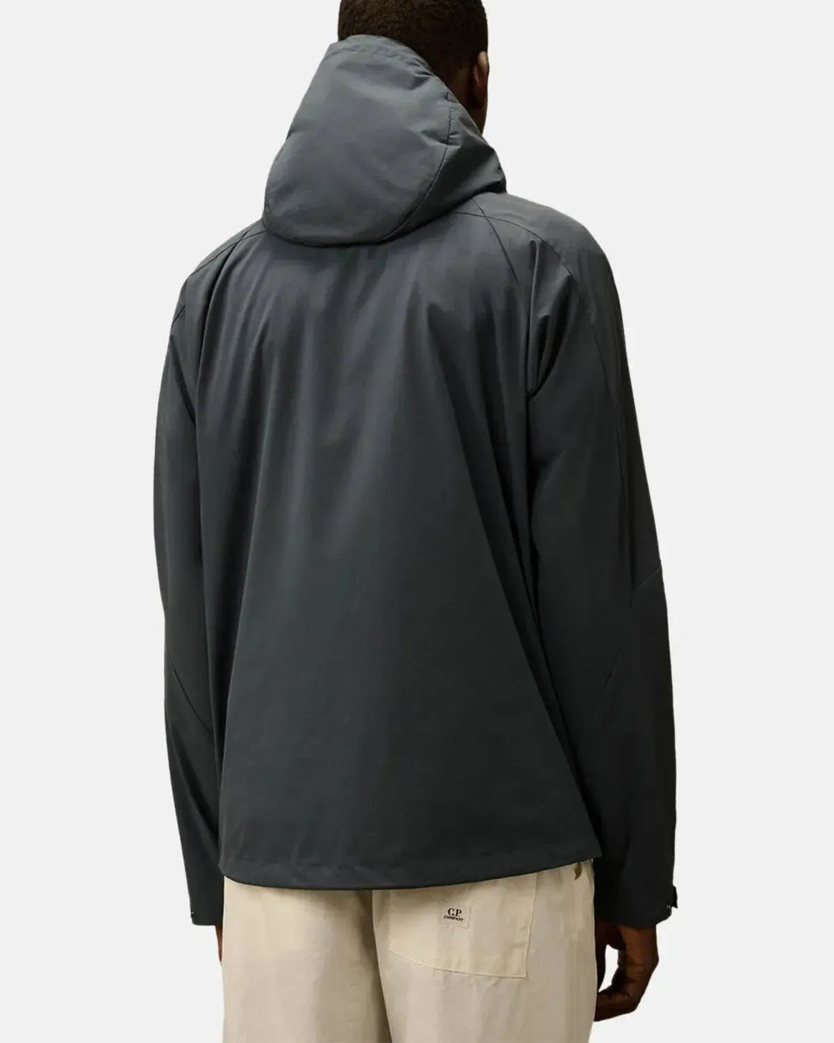 CP COMPANY-CP COMPANY PRO-TEK HOODED JACKET INDIA INK-NORTHERN THREADS DESIGNER MENSWEAR