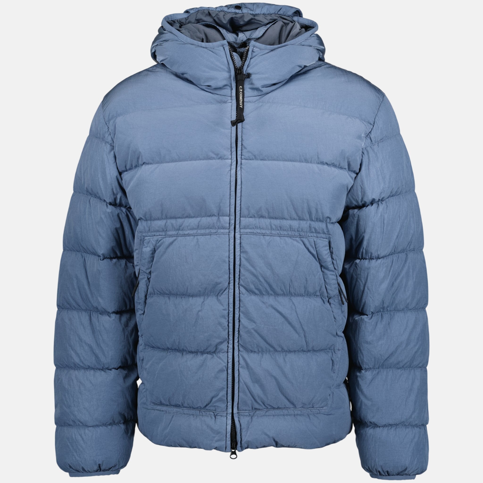 CP Company Eco - Chrome R Goggle Jacket Flint Stone Blue - Rail 7 - northern threads uk