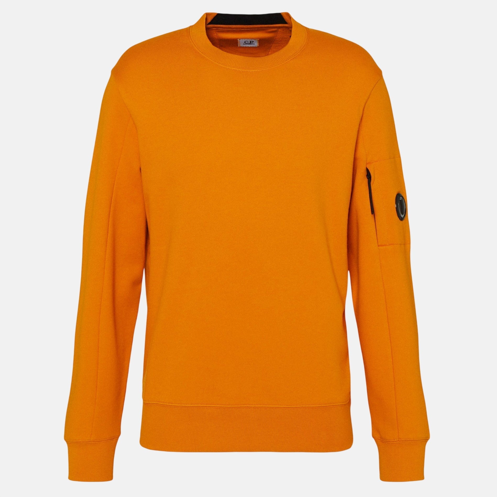CP Company Lens Logo Sweatshirt Desert Sun - C83 - northern threads uk