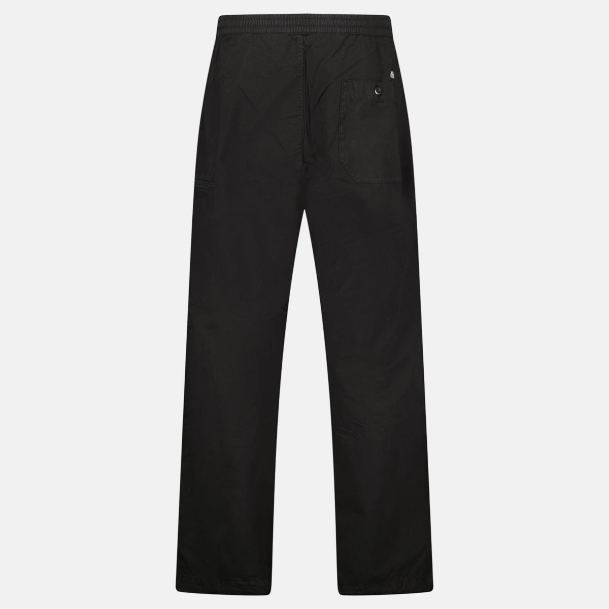 CP Company Microreps Boxy Cargo Lens Pants Black | Northern Threads Designer Menswear