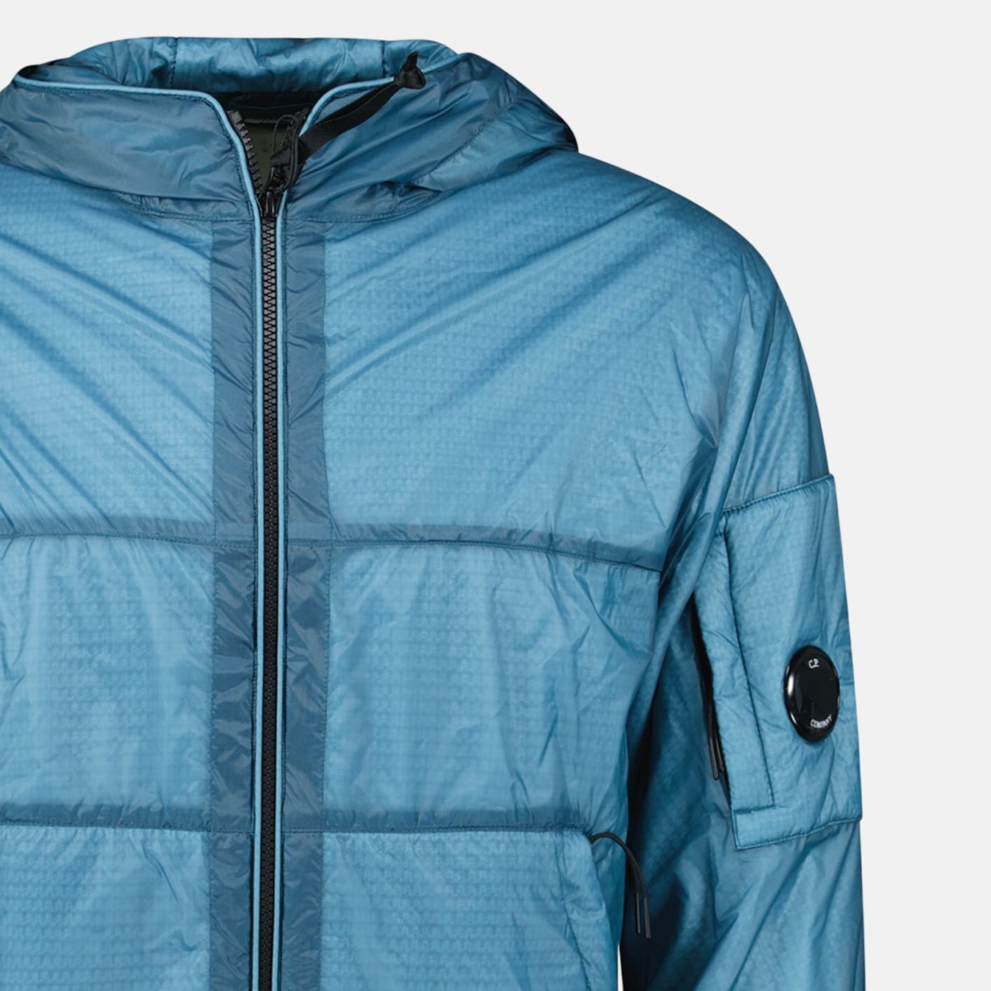 CP Company Nada Shell Jacket Aegean Blue - Rail 6 L - northern threads uk