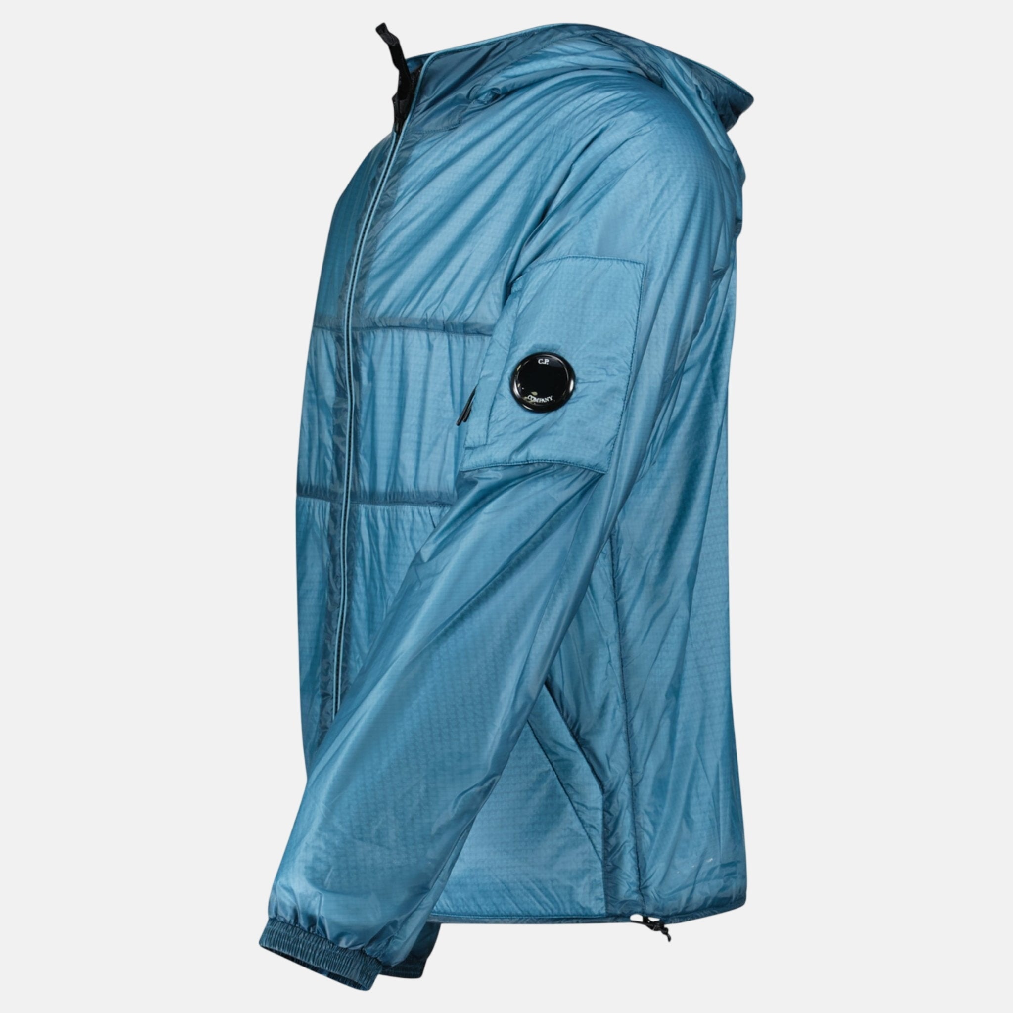 CP Company Nada Shell Jacket Aegean Blue - Rail 6 L - northern threads uk