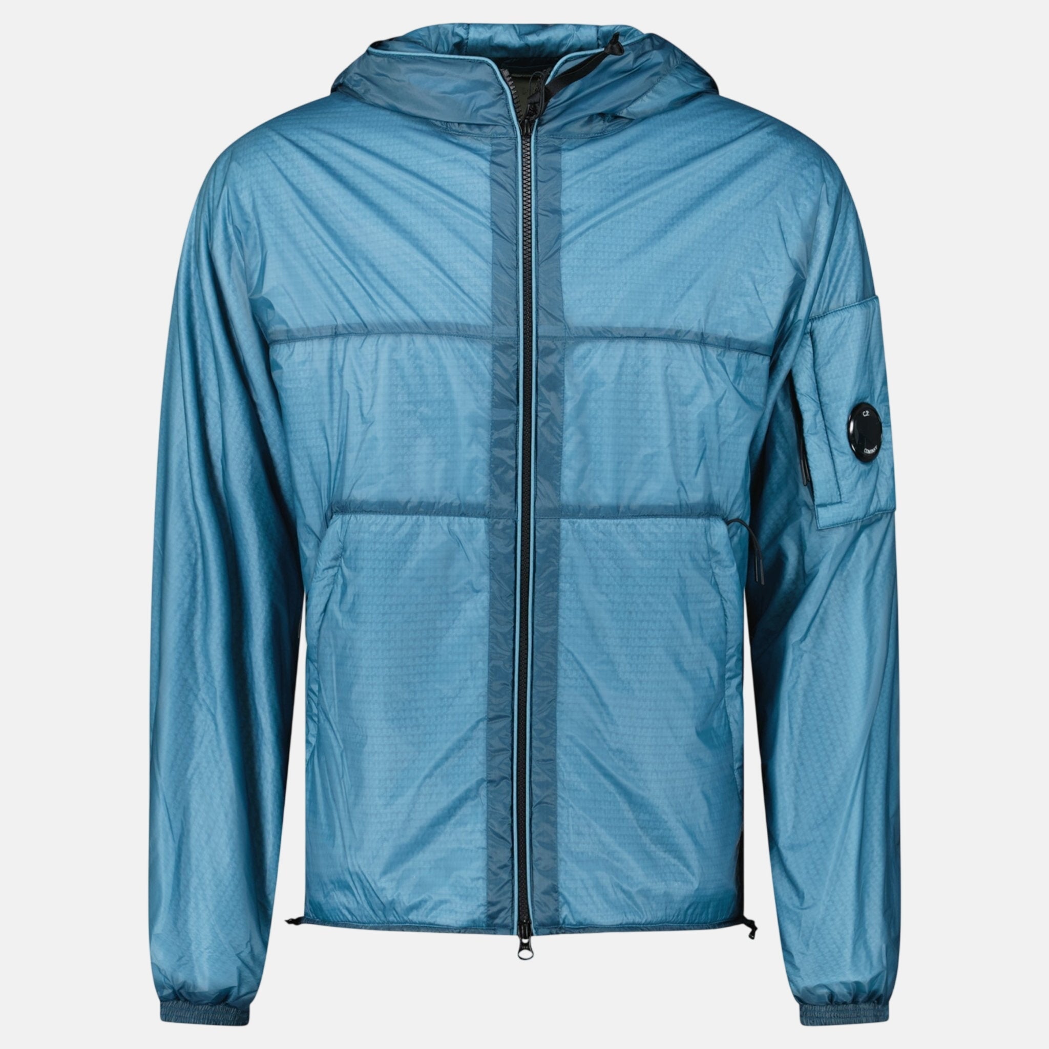 CP Company Nada Shell Jacket Aegean Blue - Rail 6 L - northern threads uk
