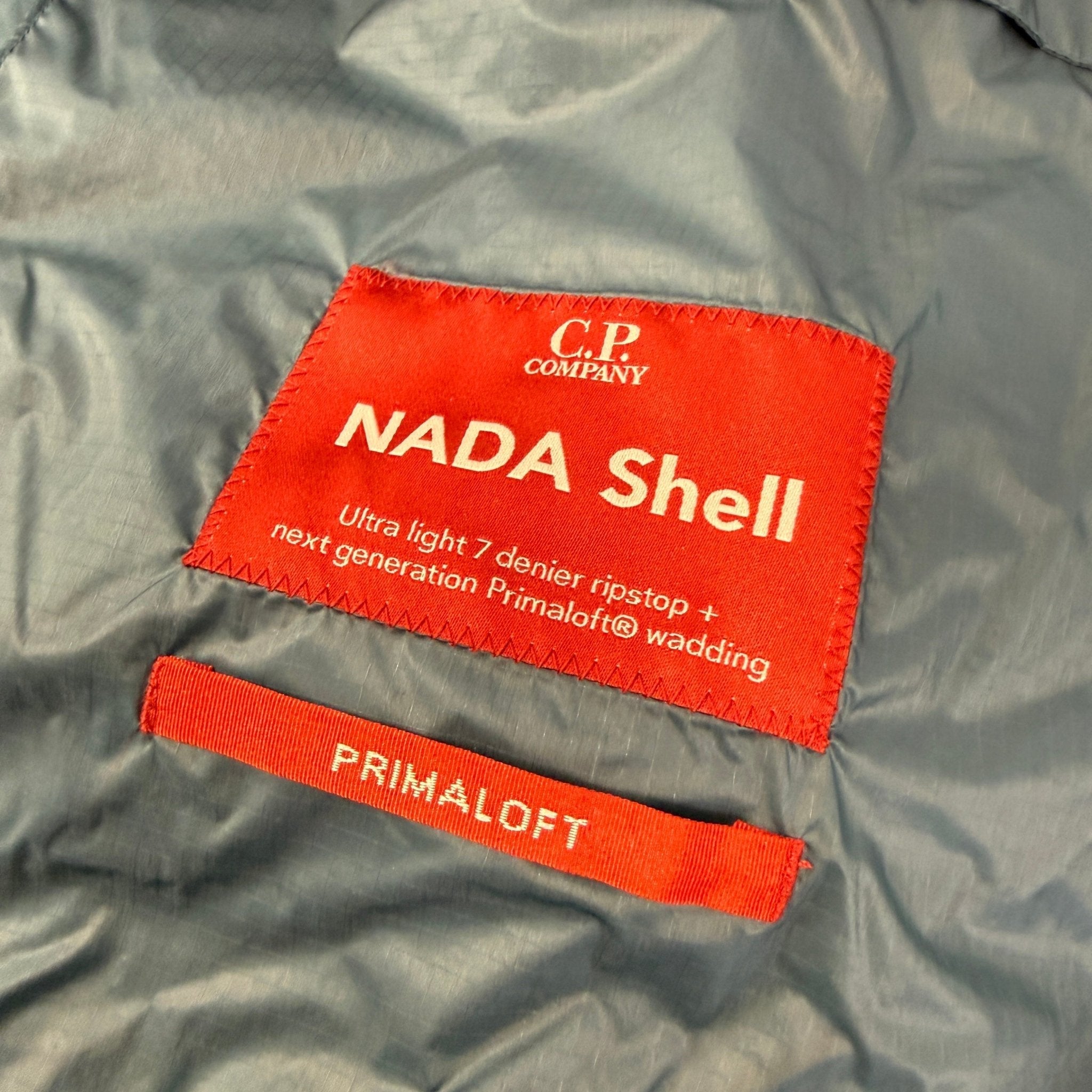 CP Company Nada Shell Jacket Aegean Blue - Rail 6 L - northern threads uk
