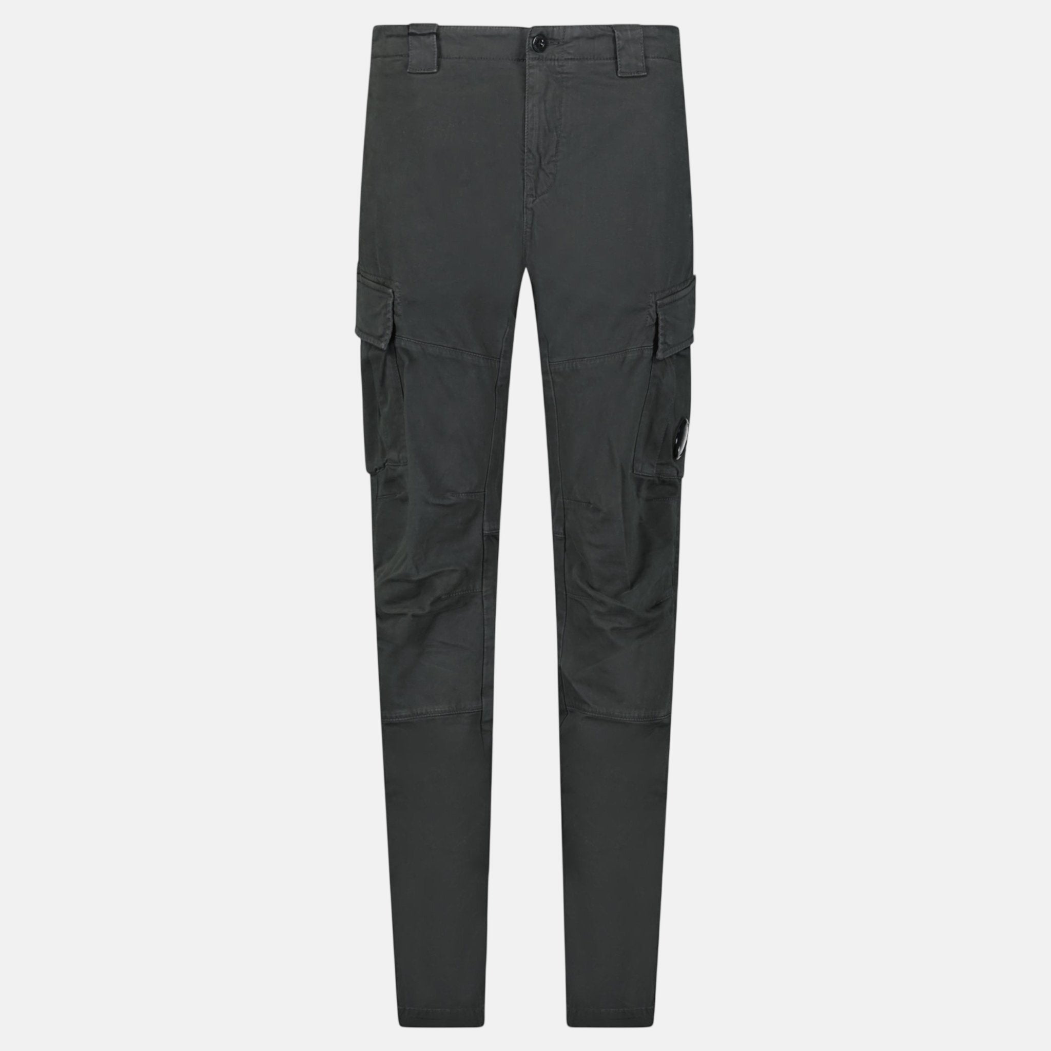 CP Company Stretch Sateen Cargo Lens Pants Grey - sku-56813722173821 - northern threads uk