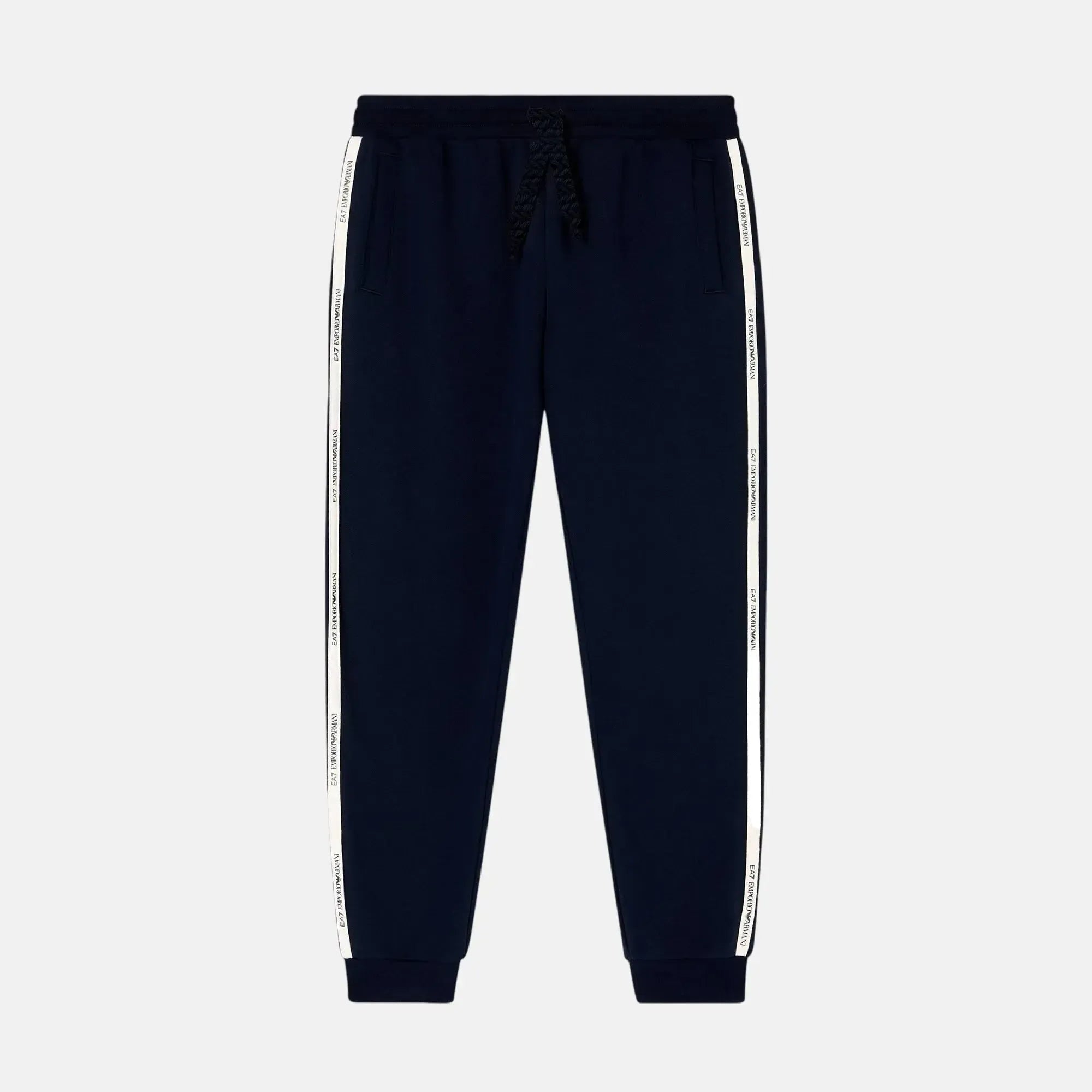 EA7 Emporio Armani Logo Series Tape Jogger Pants Navy - SPR655-S - northern threads uk