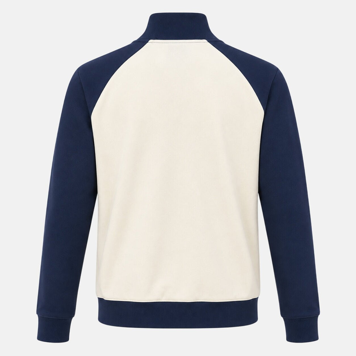 Ellesse Caldona Track Top Jacket Ecru/Navy | Northern Threads Designer Menswear