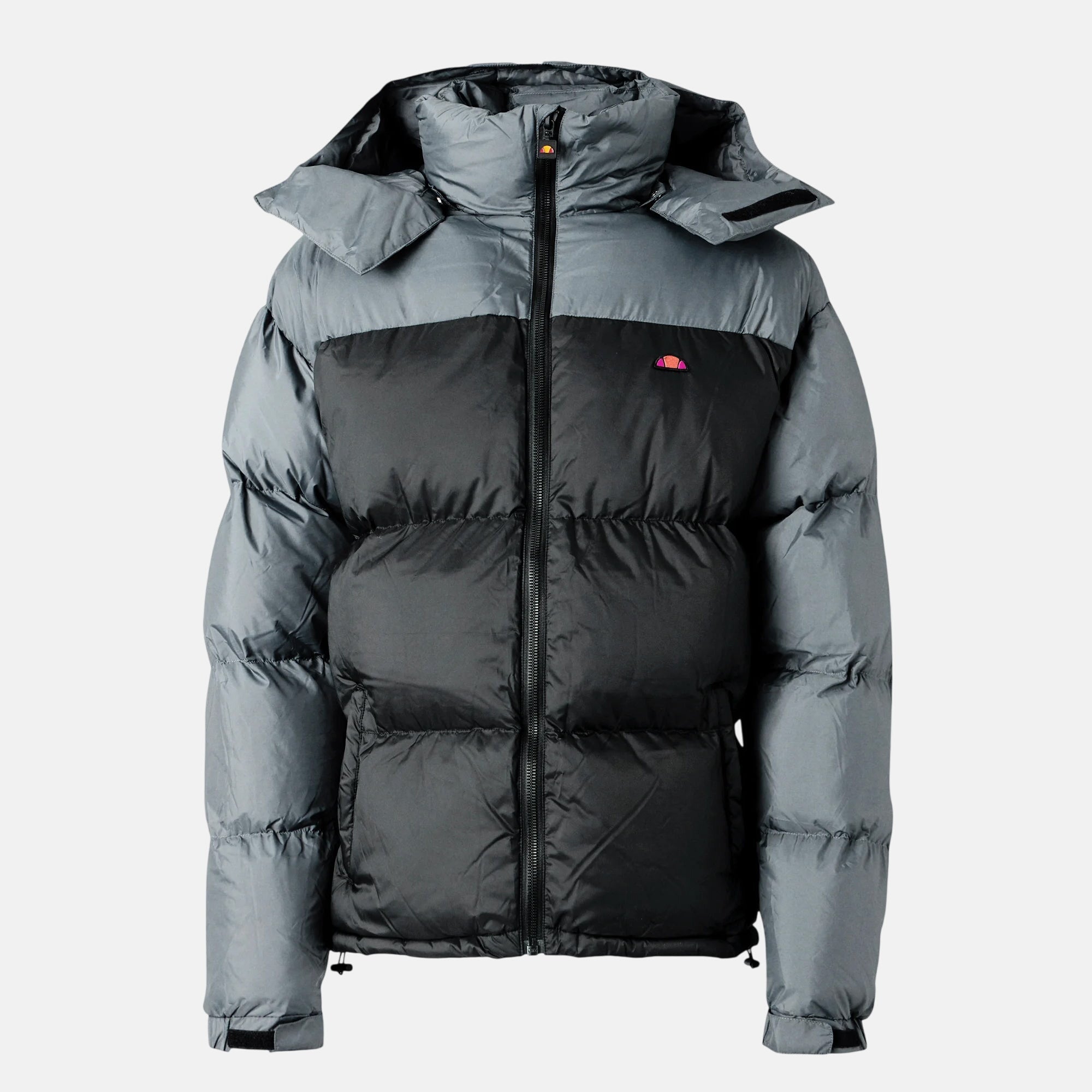 Ellesse Dappiani Padded Jacket Black Grey - SPR792-S - northern threads uk