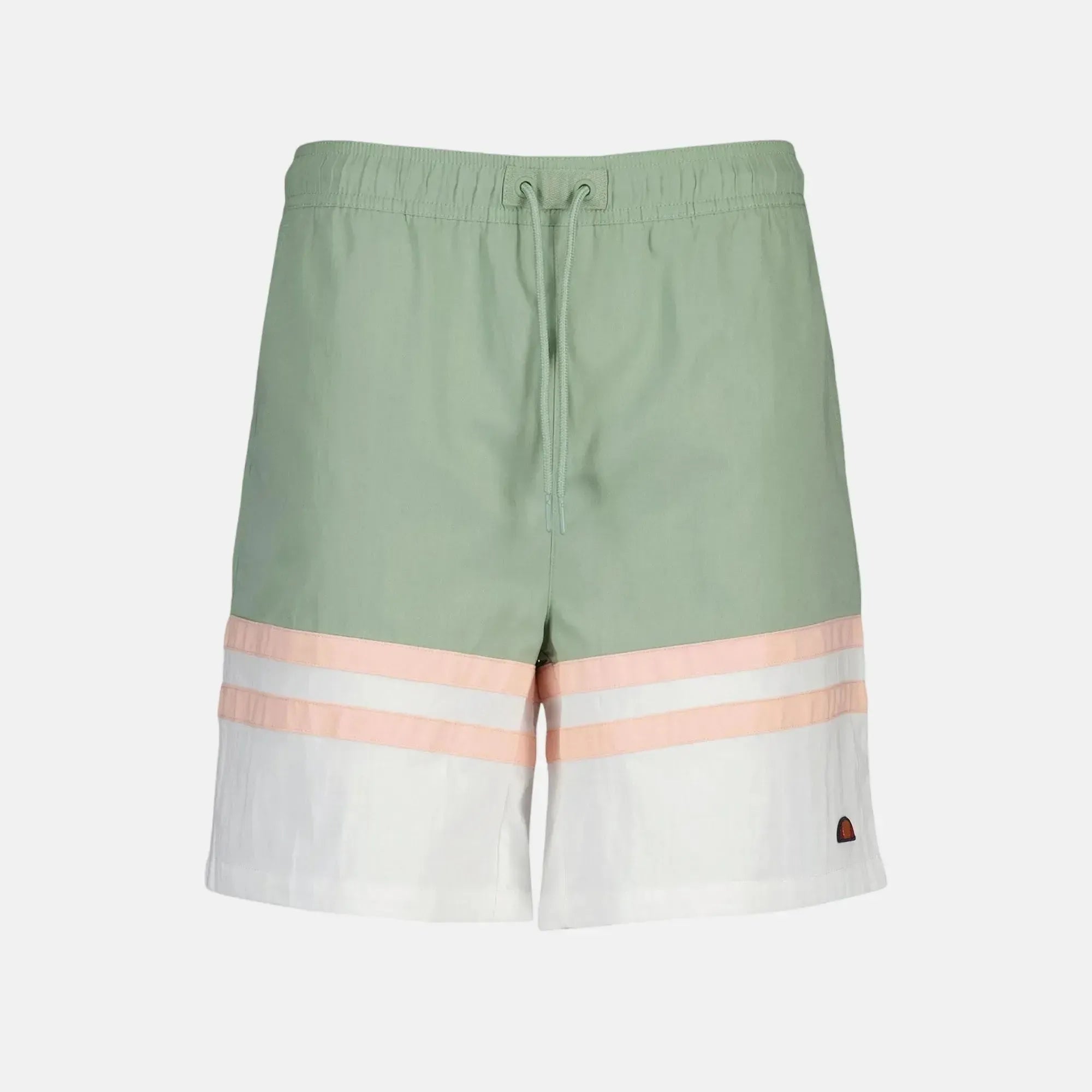 Ellesse Metuli Swim Shorts Green Off White - SPR183-S - northern threads uk