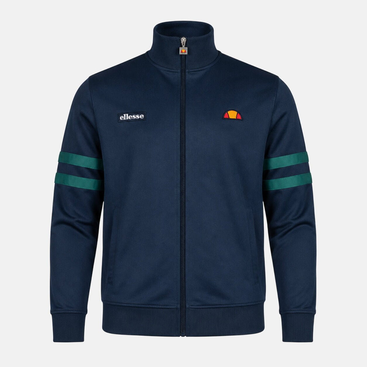 Ellesse Roma Track Top Jacket Navy/Teal | Northern Threads Designer Menswear