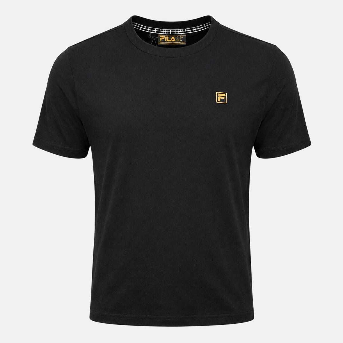 Fila Gold Yaxley 5 T-Shirt Black | Northern Threads Designer Menswear