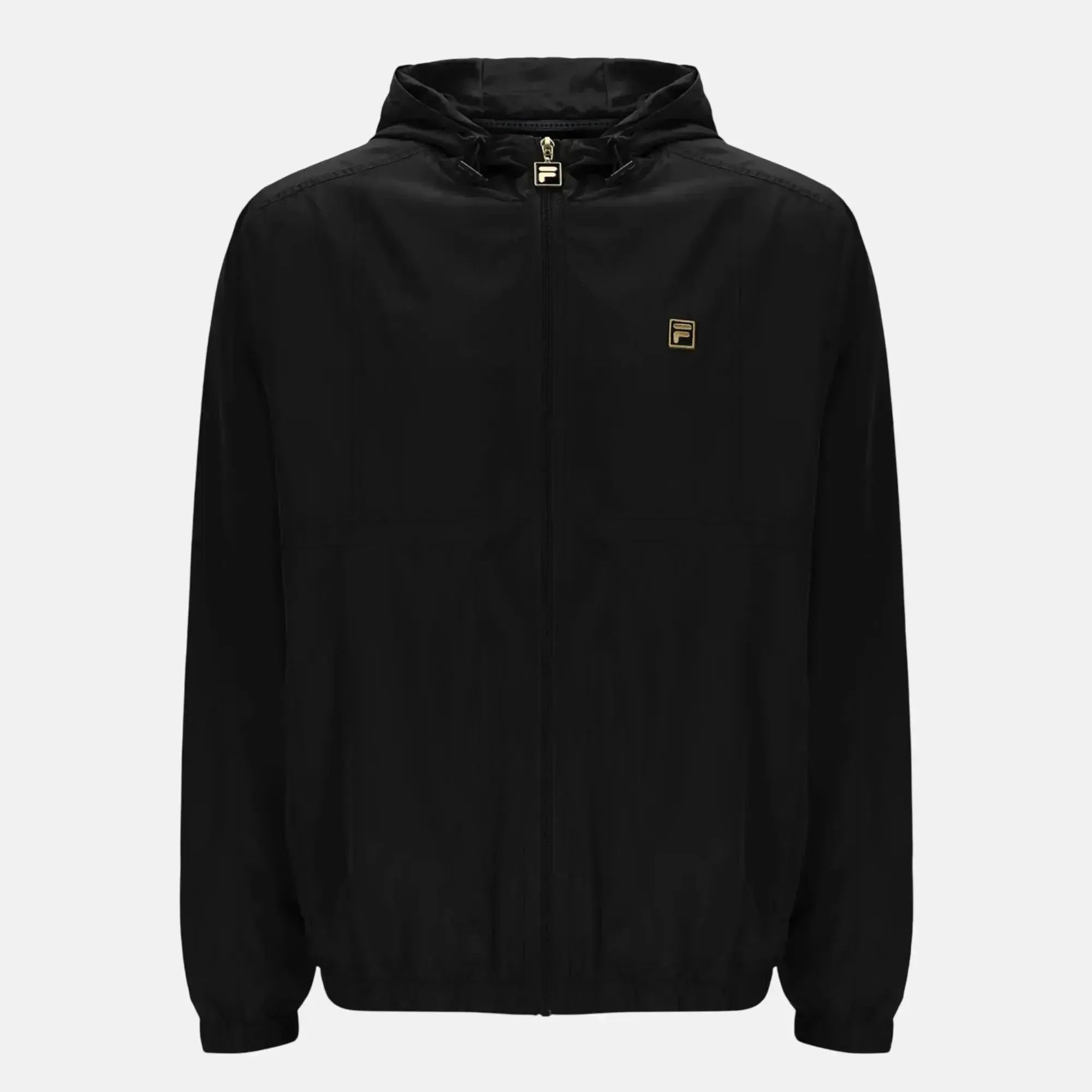 Fila Ian Full Zip Hooded Jacket Black - SPR754-M - northern threads uk
