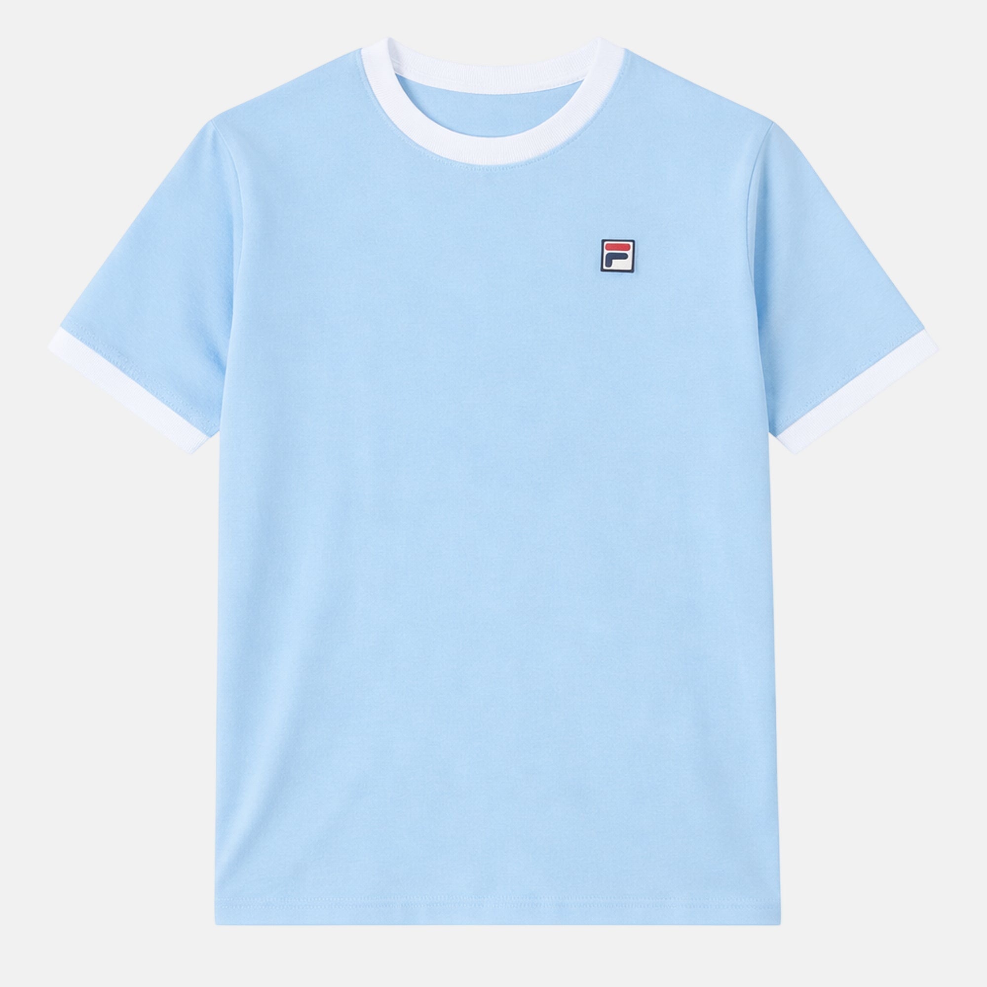 Fila Marconi T-Shirt Frozen Fjord White - SPR1241-M - northern threads uk