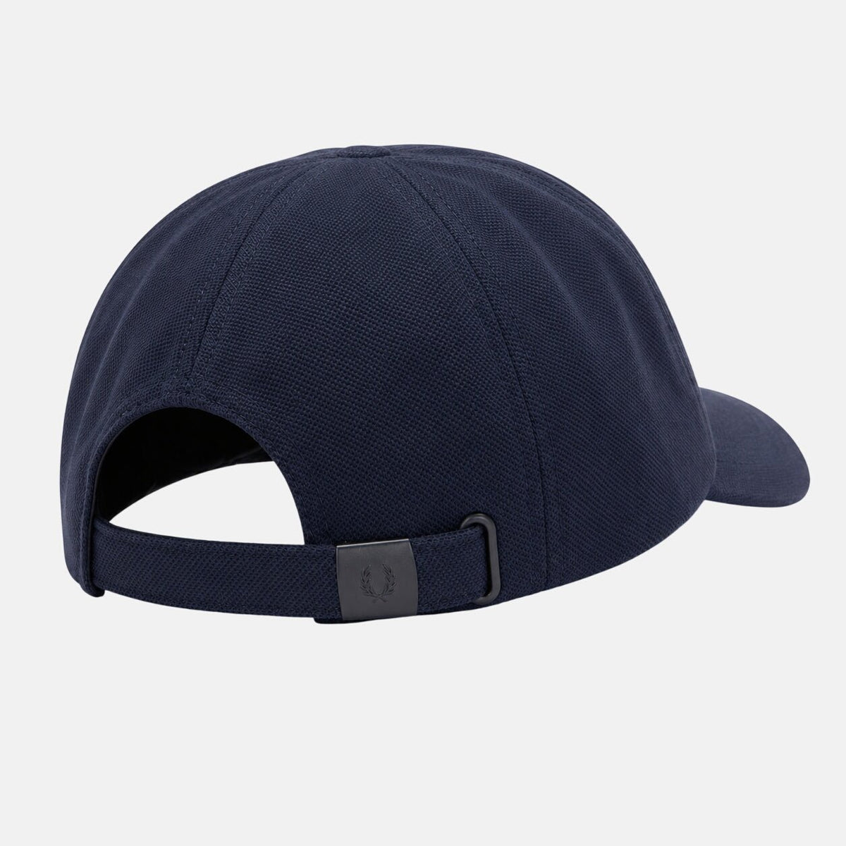 Fred Perry Piqué Classic Cap Navy/Snow White | Northern Threads Designer Menswear