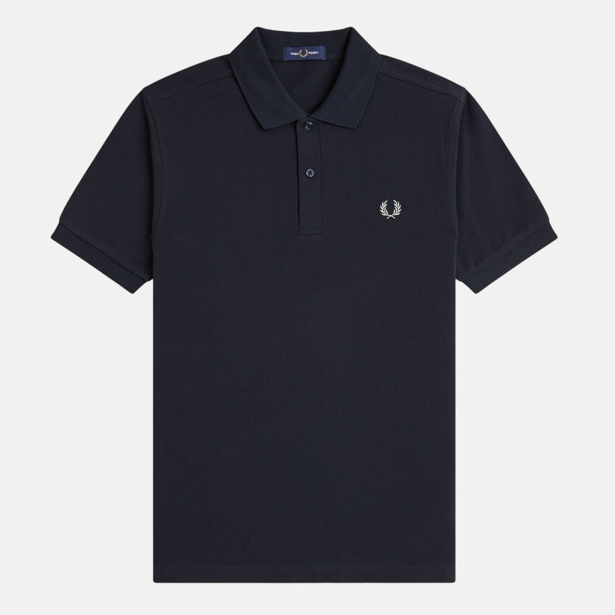 Fred Perry Plain Polo Shirt Navy Seagrass - SPR1128-S - northern threads uk