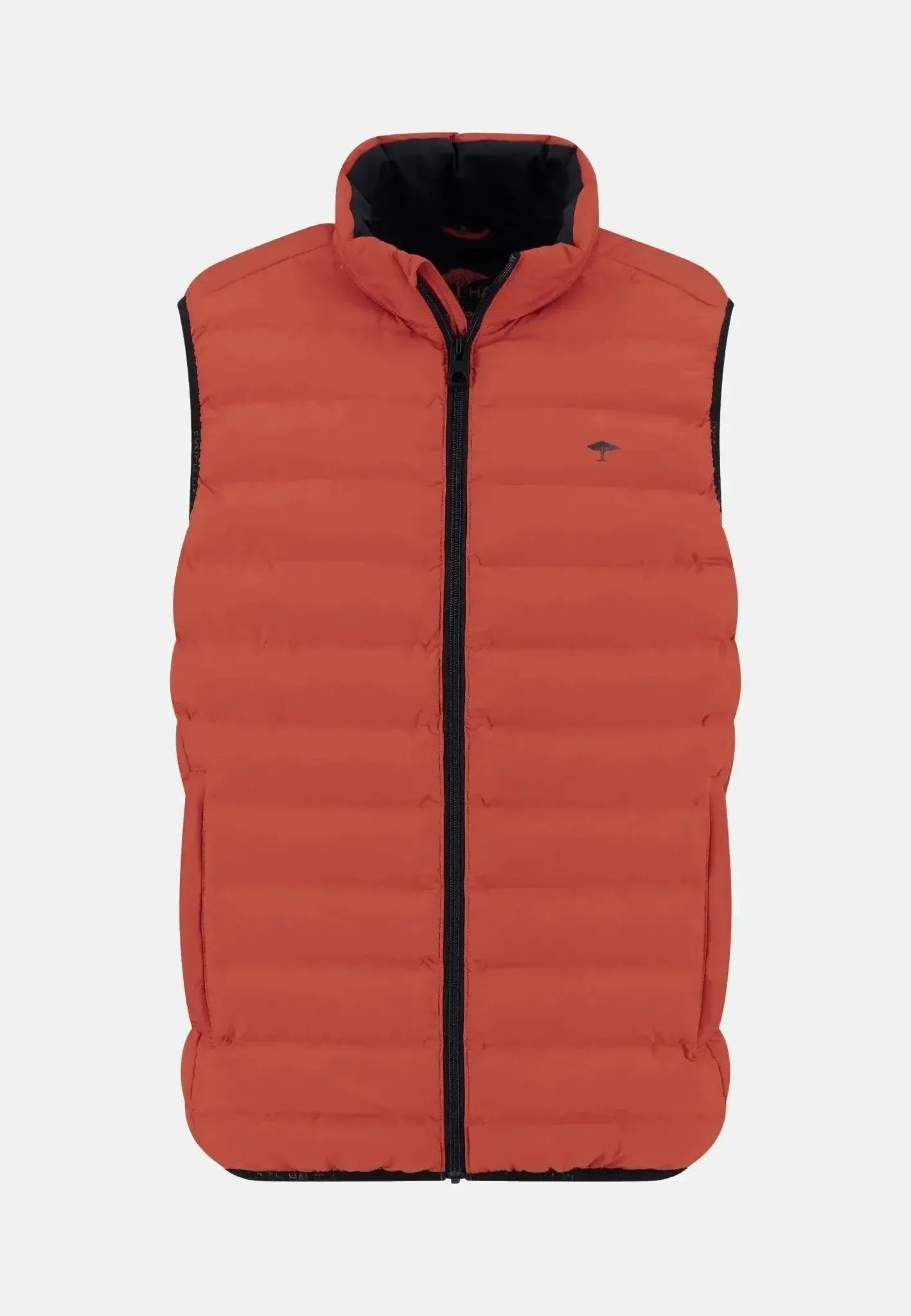 Fynch - Hatton Basic Light Weight Gilet Spicy Red - 15092601-369-S - northern threads uk