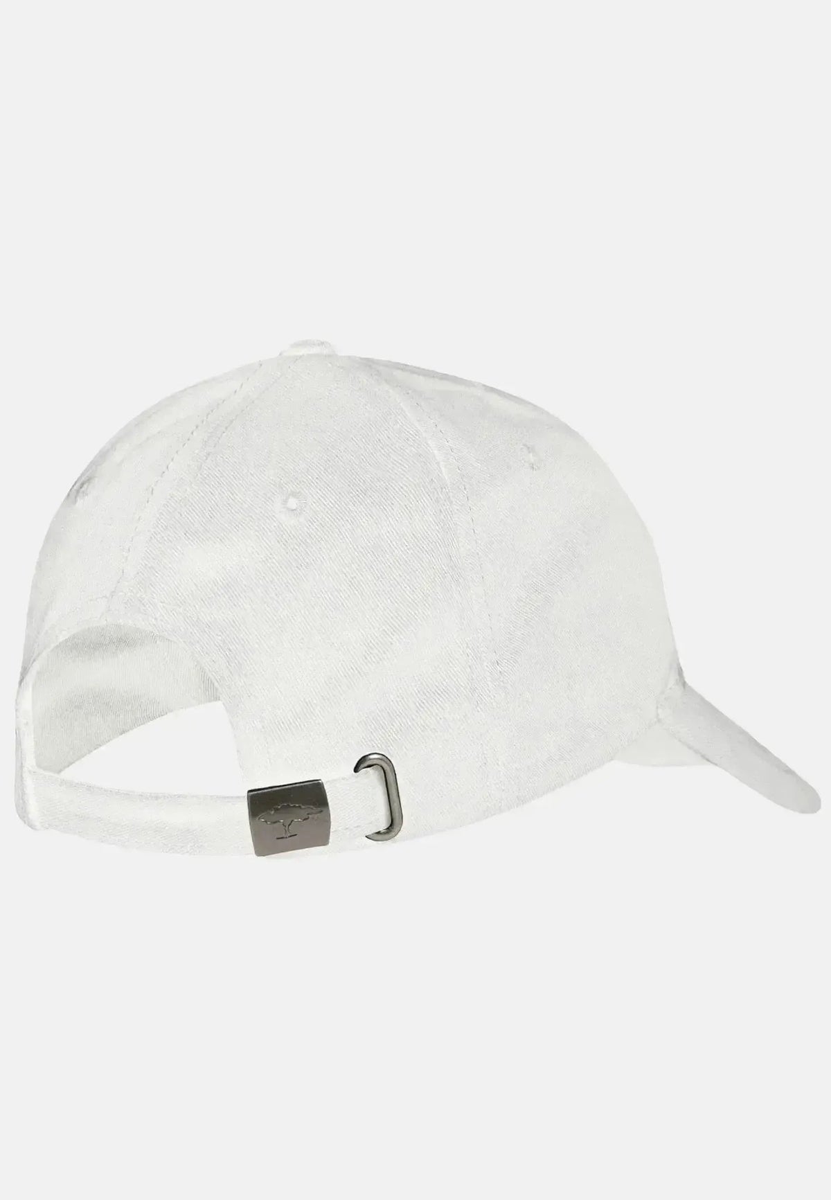 Fynch-Hatton Cotton Chino Baseball Cap White | Northern Threads Designer Menswear