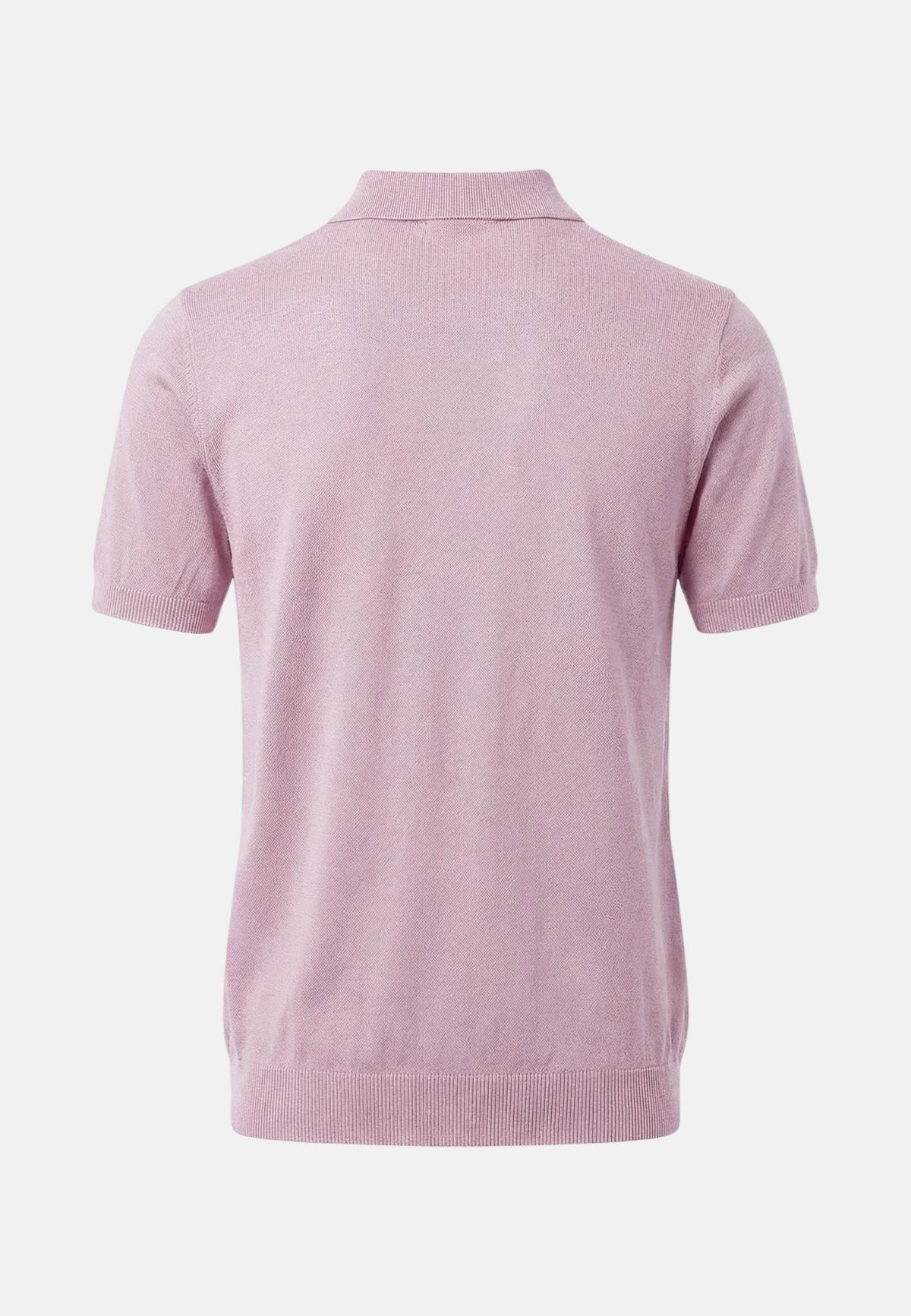 Fynch-Hatton Fine Knit Air Cotton Polo Shirt Magnolia | Northern Threads Designer Menswear
