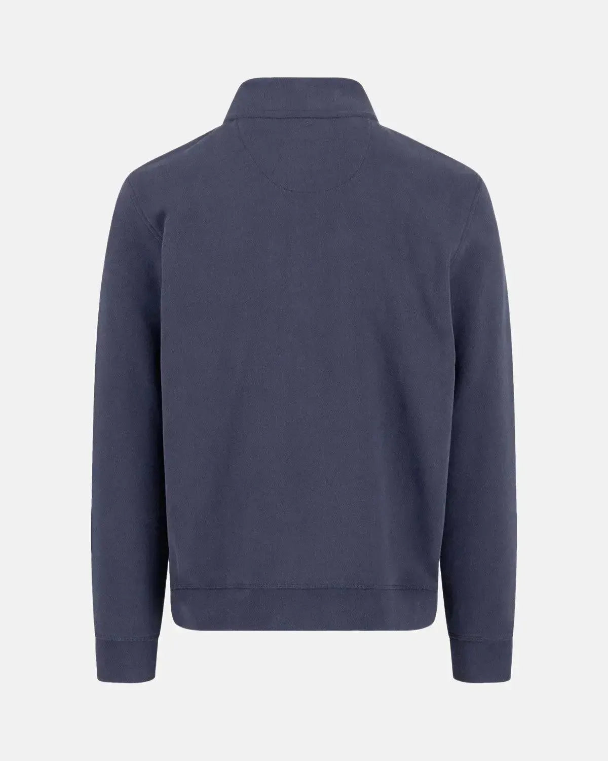 FYNCH-HATTON-FYNCH-HATTON 1/4 ZIP SWEAT NAVY-NORTHERN THREADS DESIGNER MENSWEAR