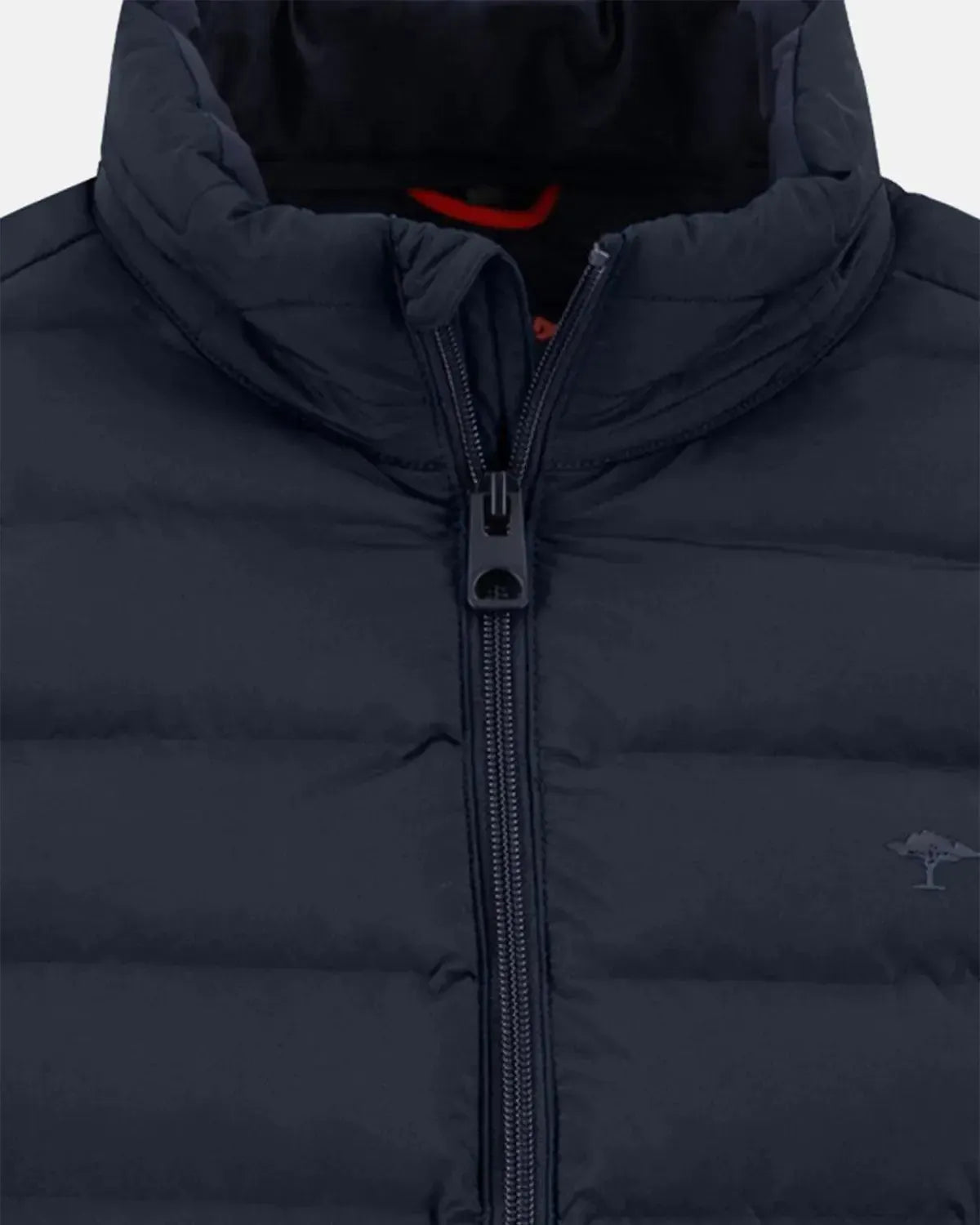 FYNCH-HATTON-FYNCH-HATTON BASIC LIGHT WEIGHT GILET DARK NAVY-NORTHERN THREADS DESIGNER MENSWEAR